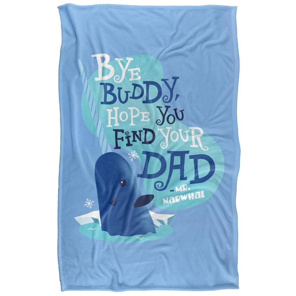 Elf Hope You Find Your Dad Soft Touch Blanket - 152cm x 127cm