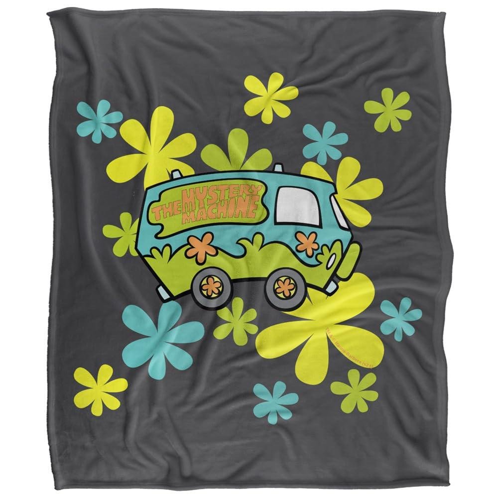 Scooby Doo The Mystery Machine Soft Touch Blanket - 147cm x 91cm