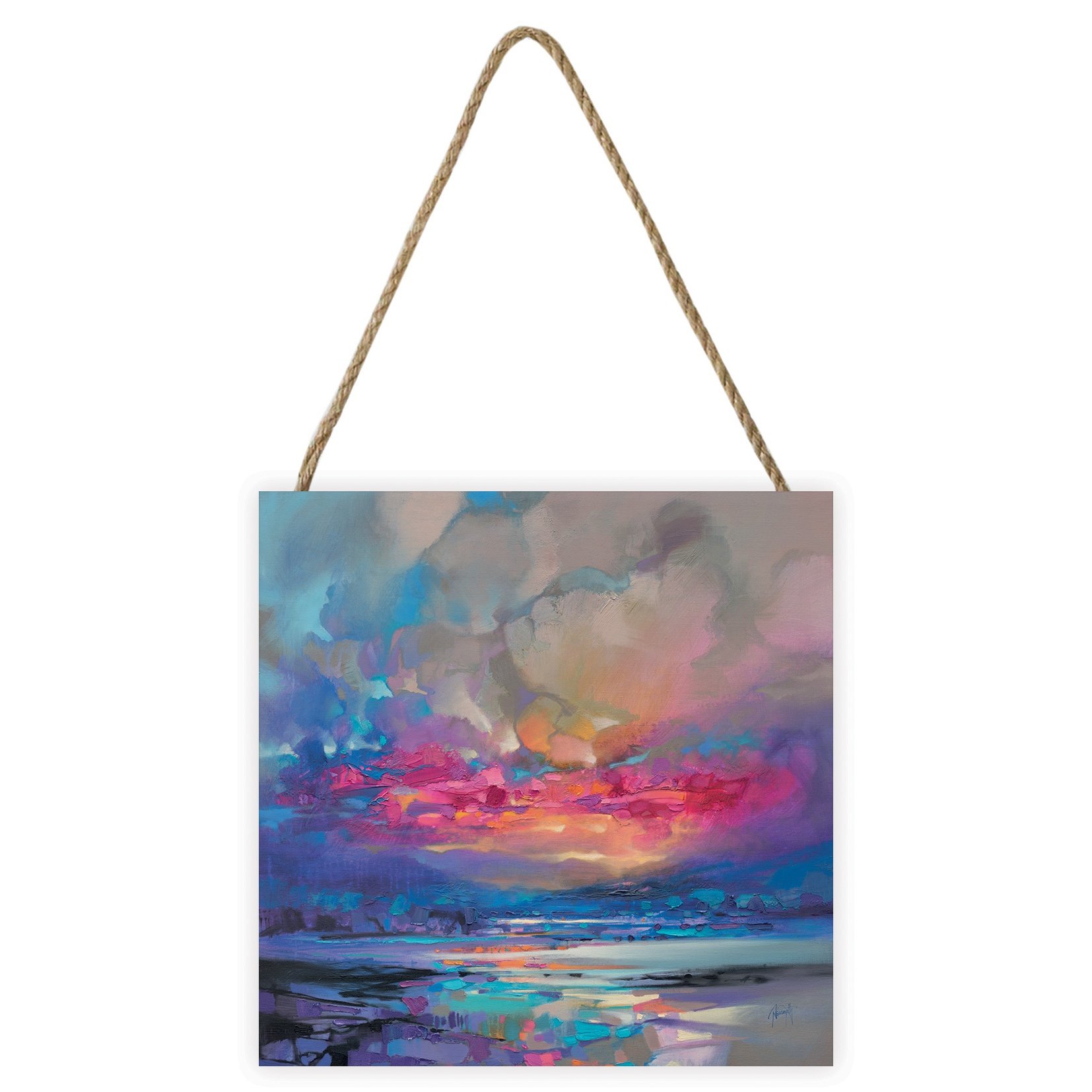 Scott Naismith Quantum Skye Wooden Plaque