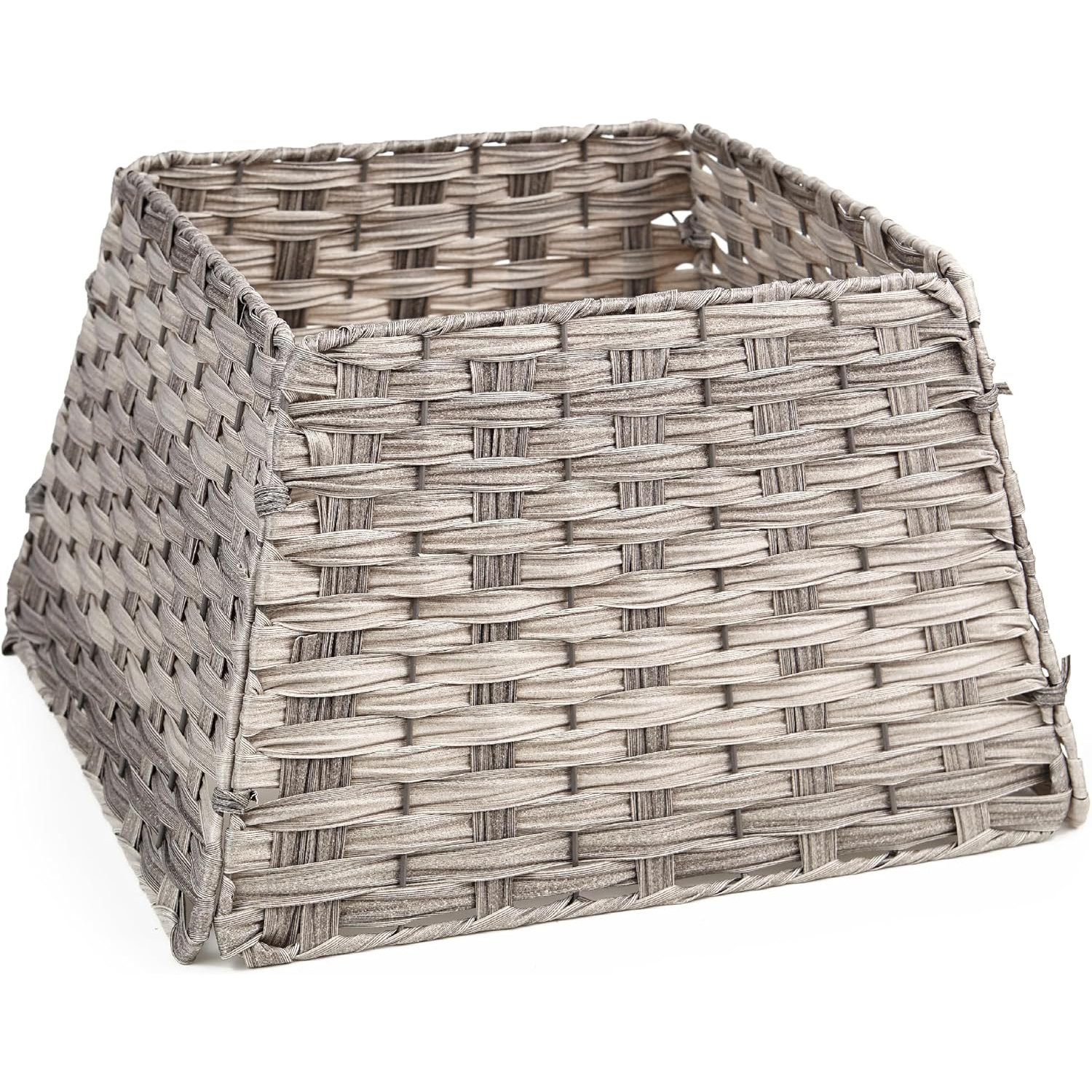 My Christmas Wicker Christmas Tree Skirt Base Rattan Basket - 45cm