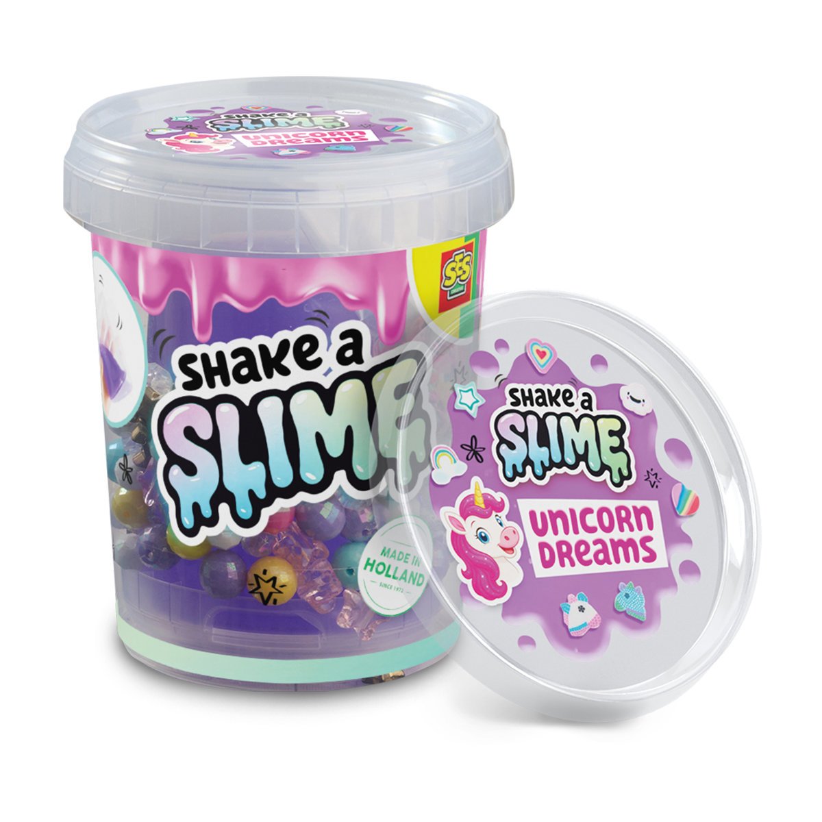 SES Creative Shake-a-Slime Sensory Set - Unicorn Dreams - 200g