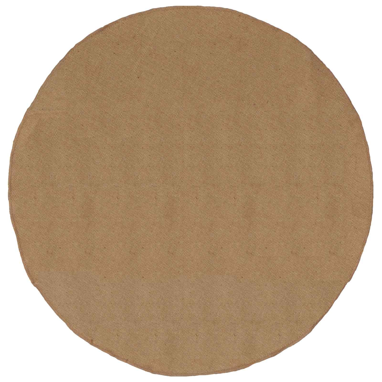 Walplus 1.12 kg Jute Area Rug - Natural - 90 cm
