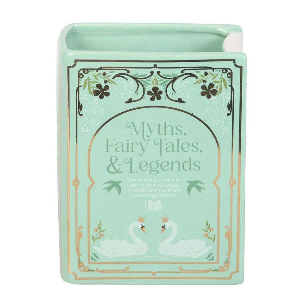 Something Different Myths Fairy Tales & Legends Book Vase - Green