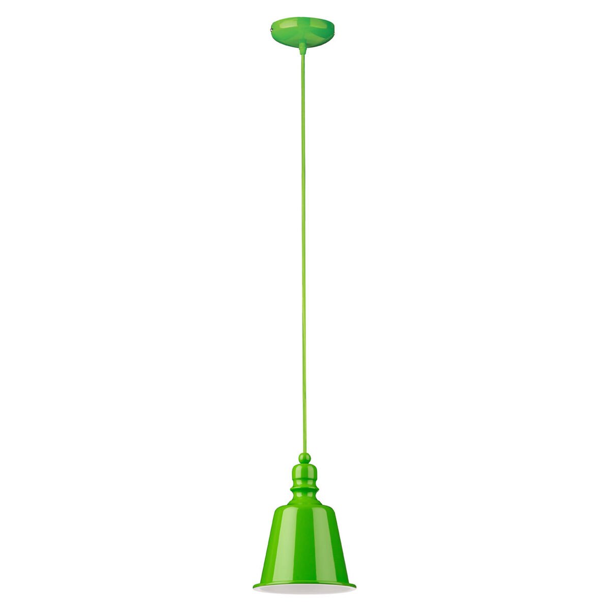 Orsina Metal Pagoda Pendant Light - Lime Green