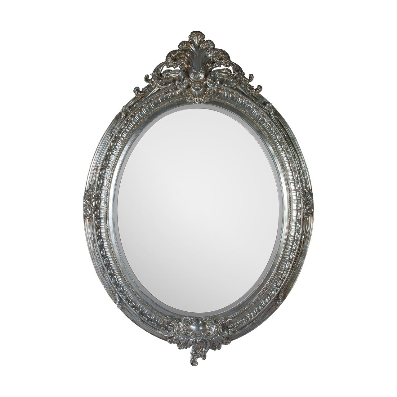 Orsina Juliet Oval Framed Wall Mirror - Gold