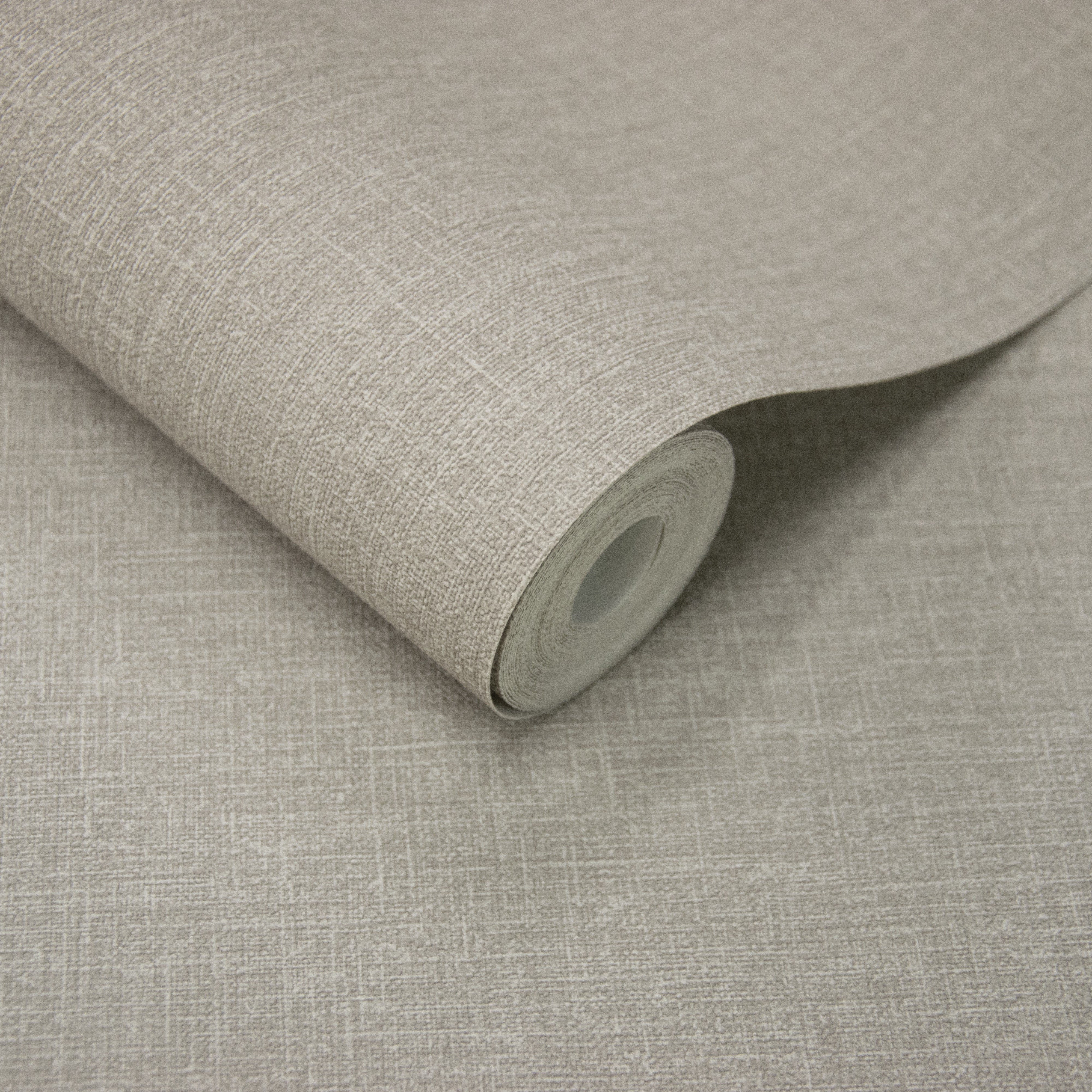 Grandeco Cirrus Textured Antibacterial Wallpaper - Taupe