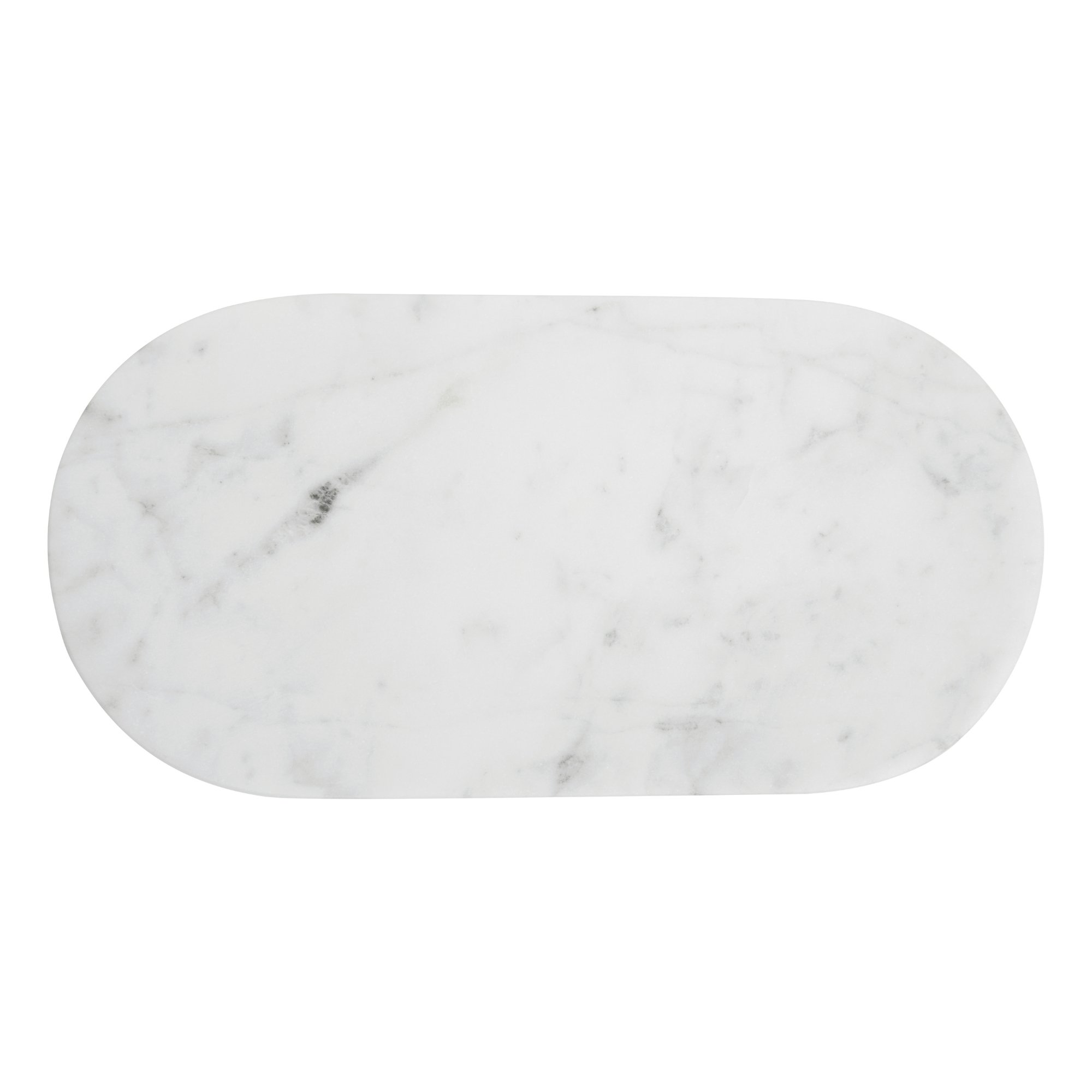 Orsina Kindia Oblong Marble Serving Board – White