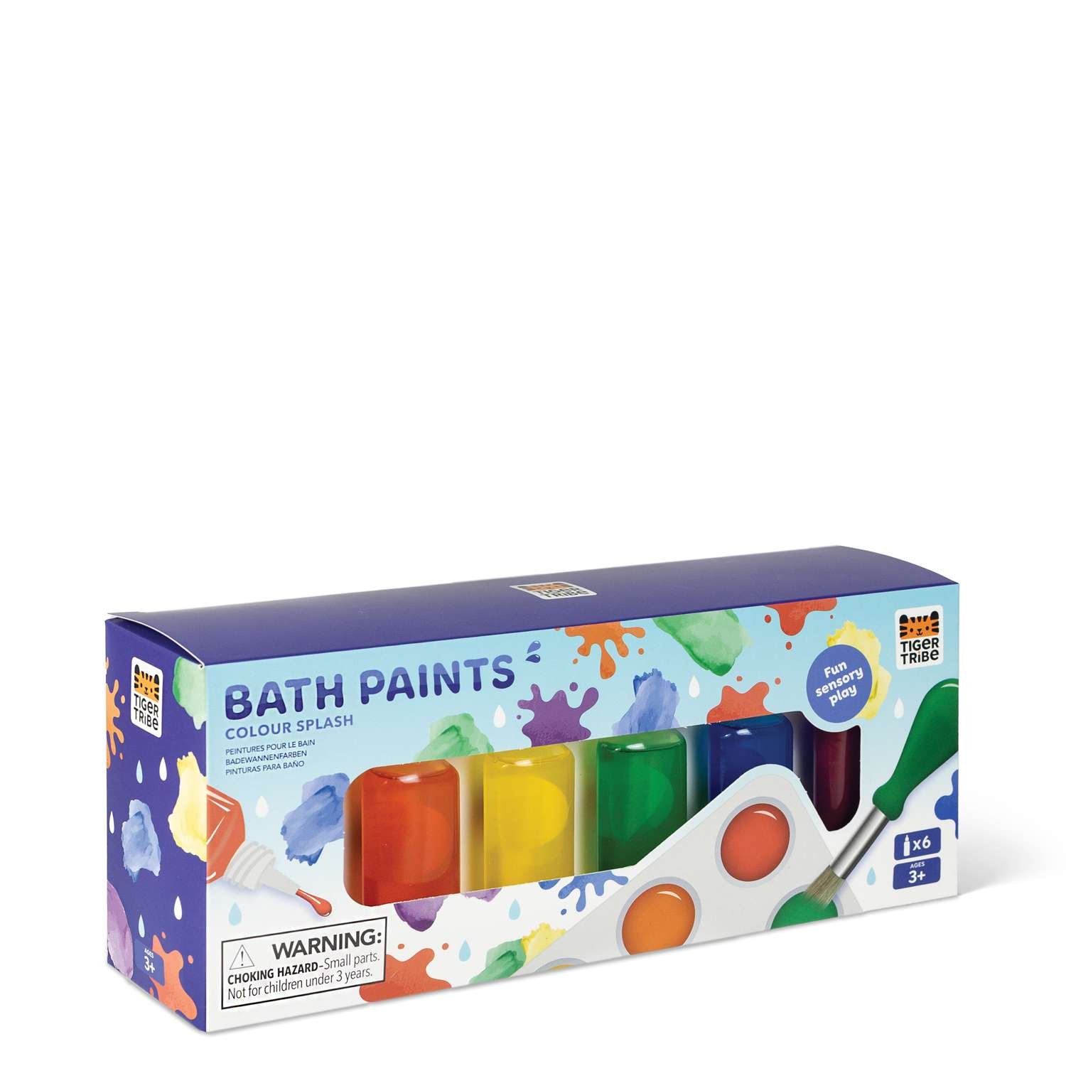 Tiger Tribe Bath Paints - Colour Splash 3 Years +