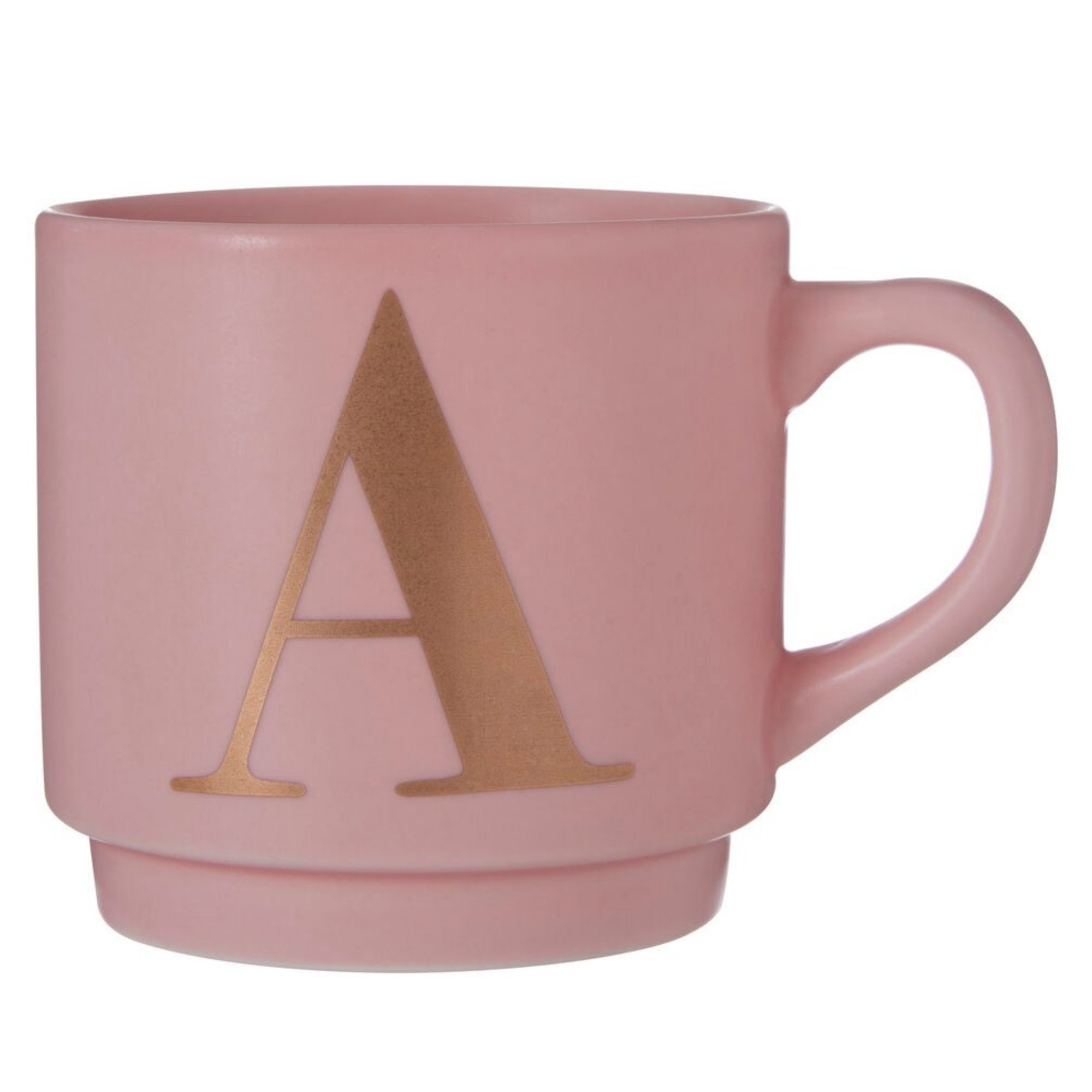 Orsina Signet A Monogram Mug – Pink