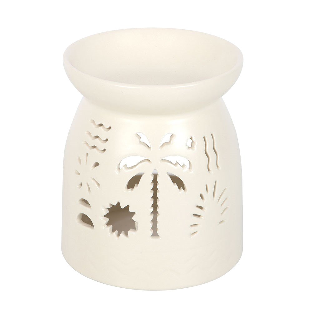 Something Different Beach Oil Burner - White