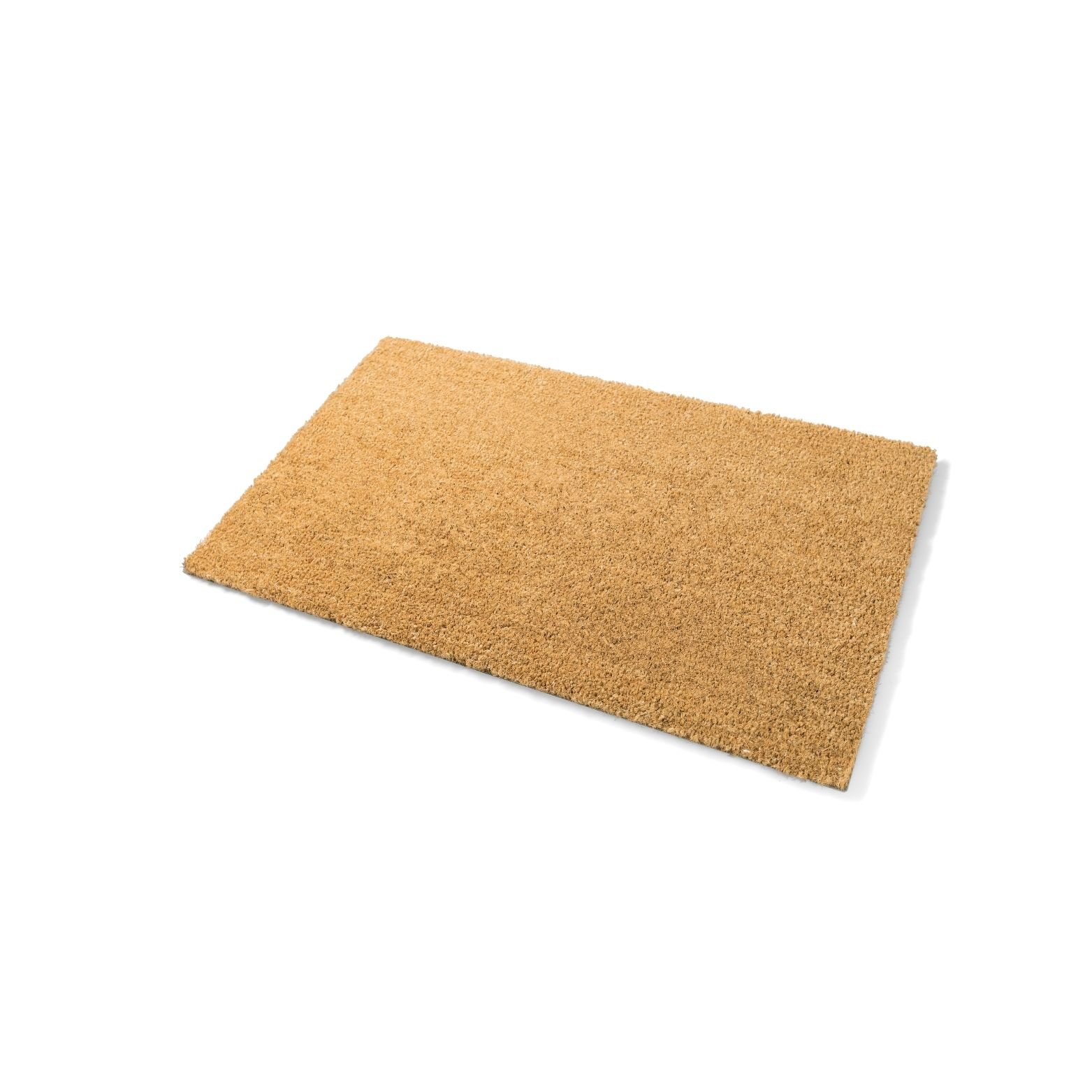 Ark Mat Beige 17mm Heavy Duty Non-Slip Coir Door Mat - 0.45m x 0.75m
