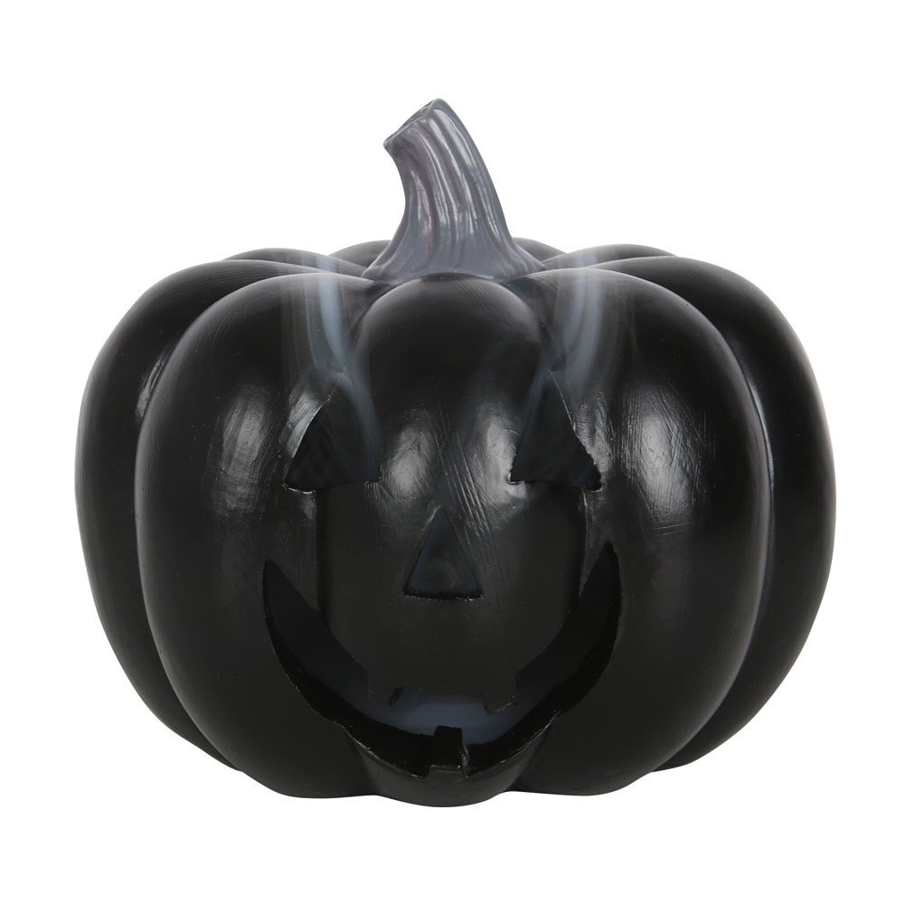 Something Different Pumpkin Incense Cone Holder - Black