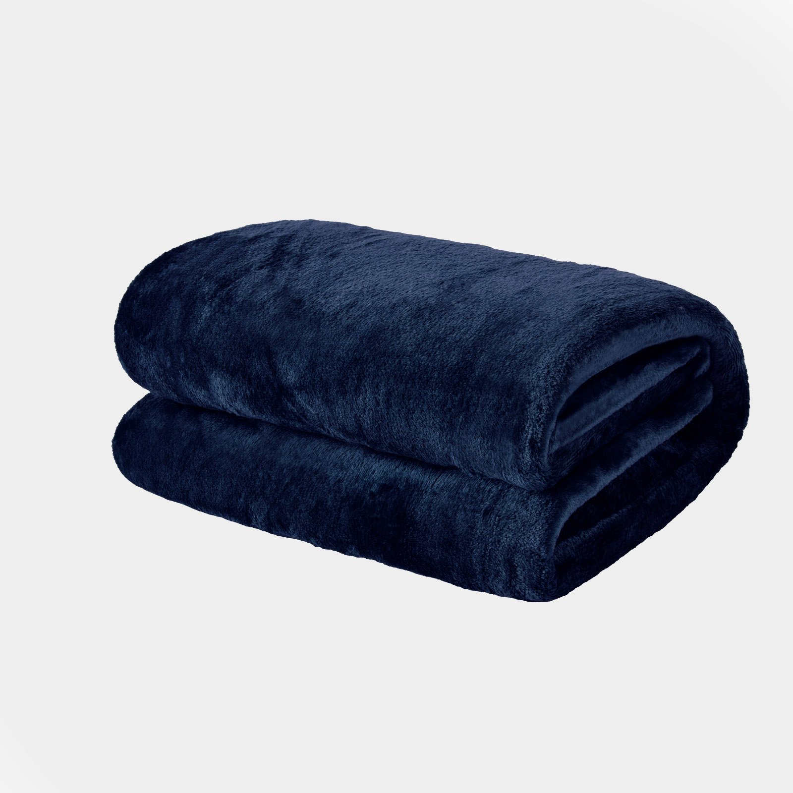 OHS Ultra Soft Blanket Throw - 150 x 200cm - Navy