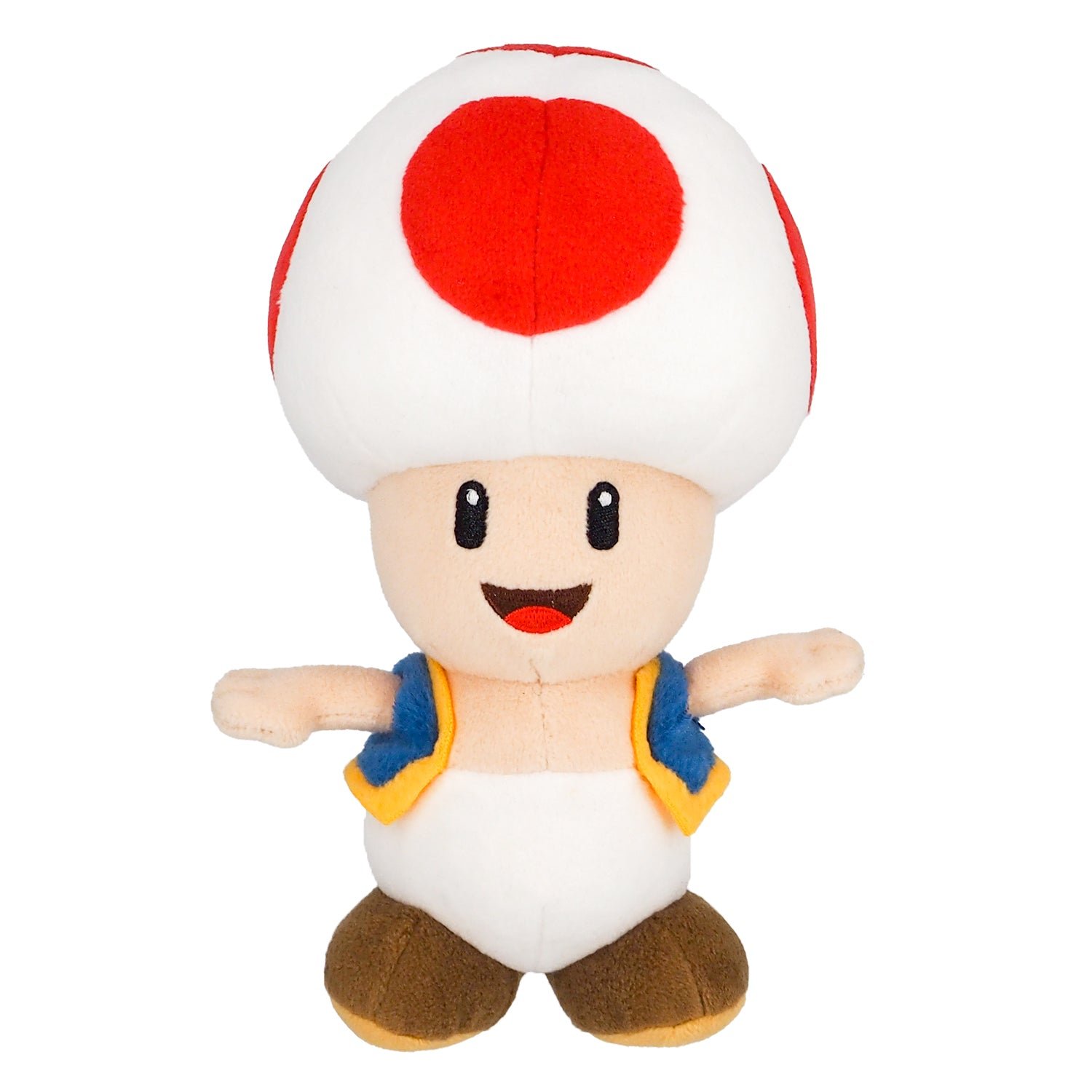 San-Ei Nintendo Super Mario Toad Plush - Small