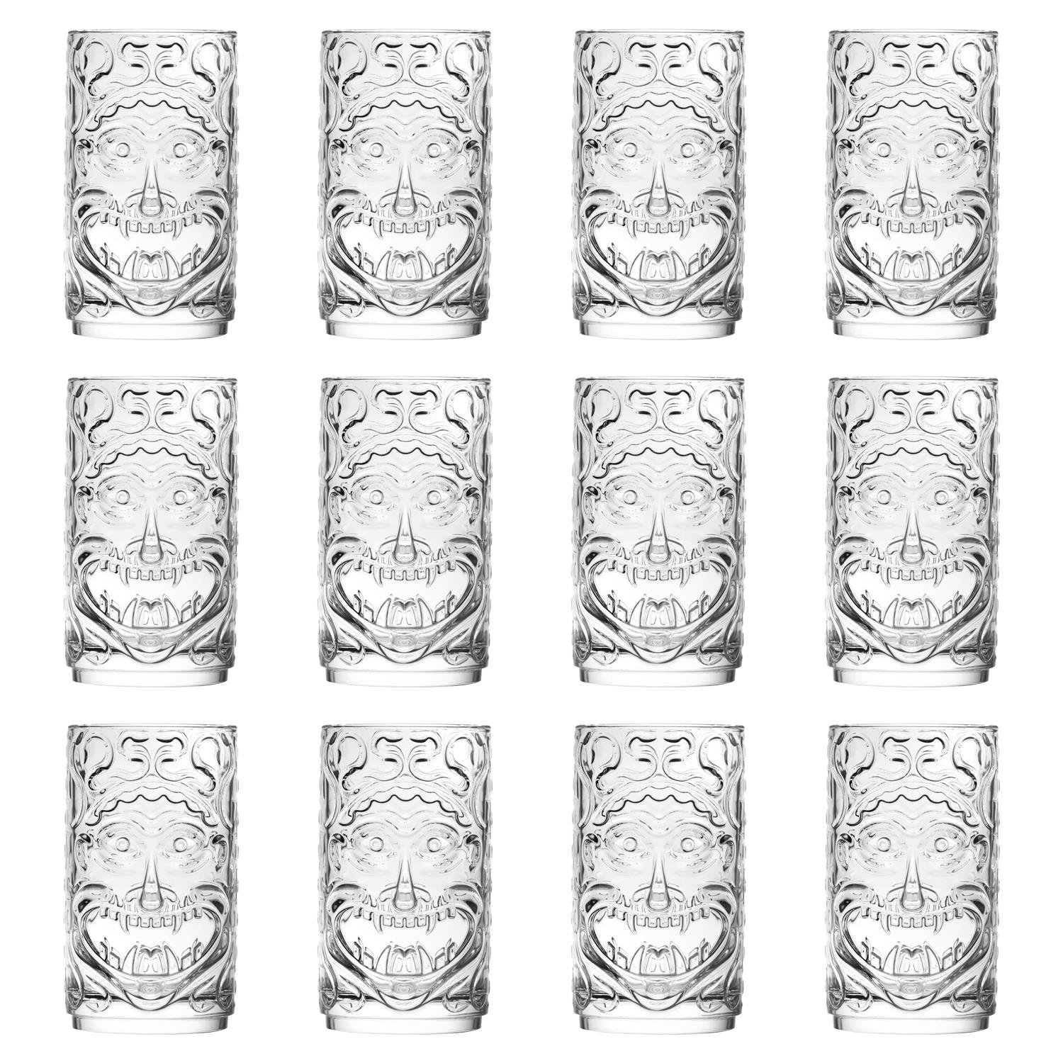 RCR Crystal Tiki Etruria Highball Glasses 460ml - Pack of 12