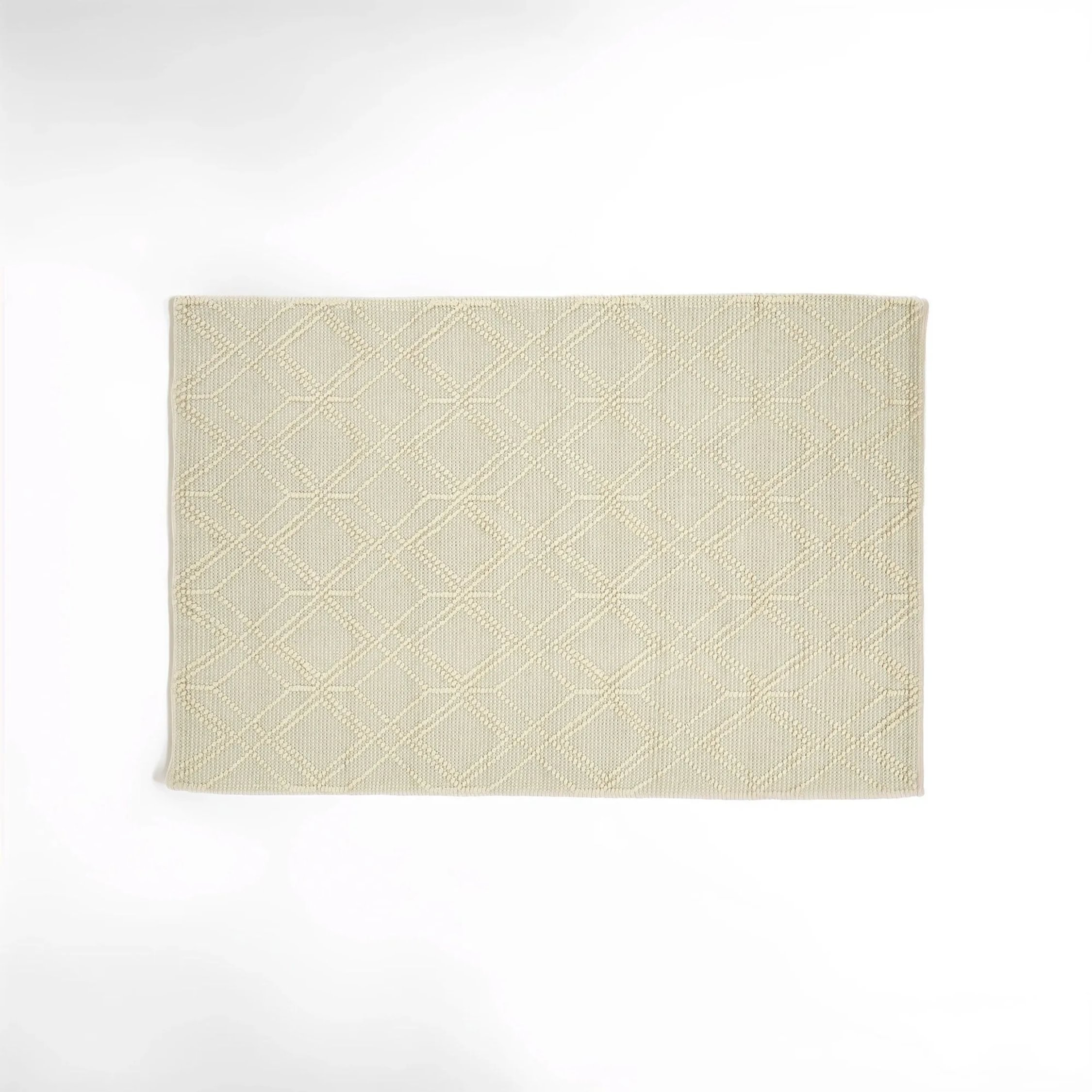 Orsina Grey Bosie Jango Geometric Iovry Rug - 120 x 190cm