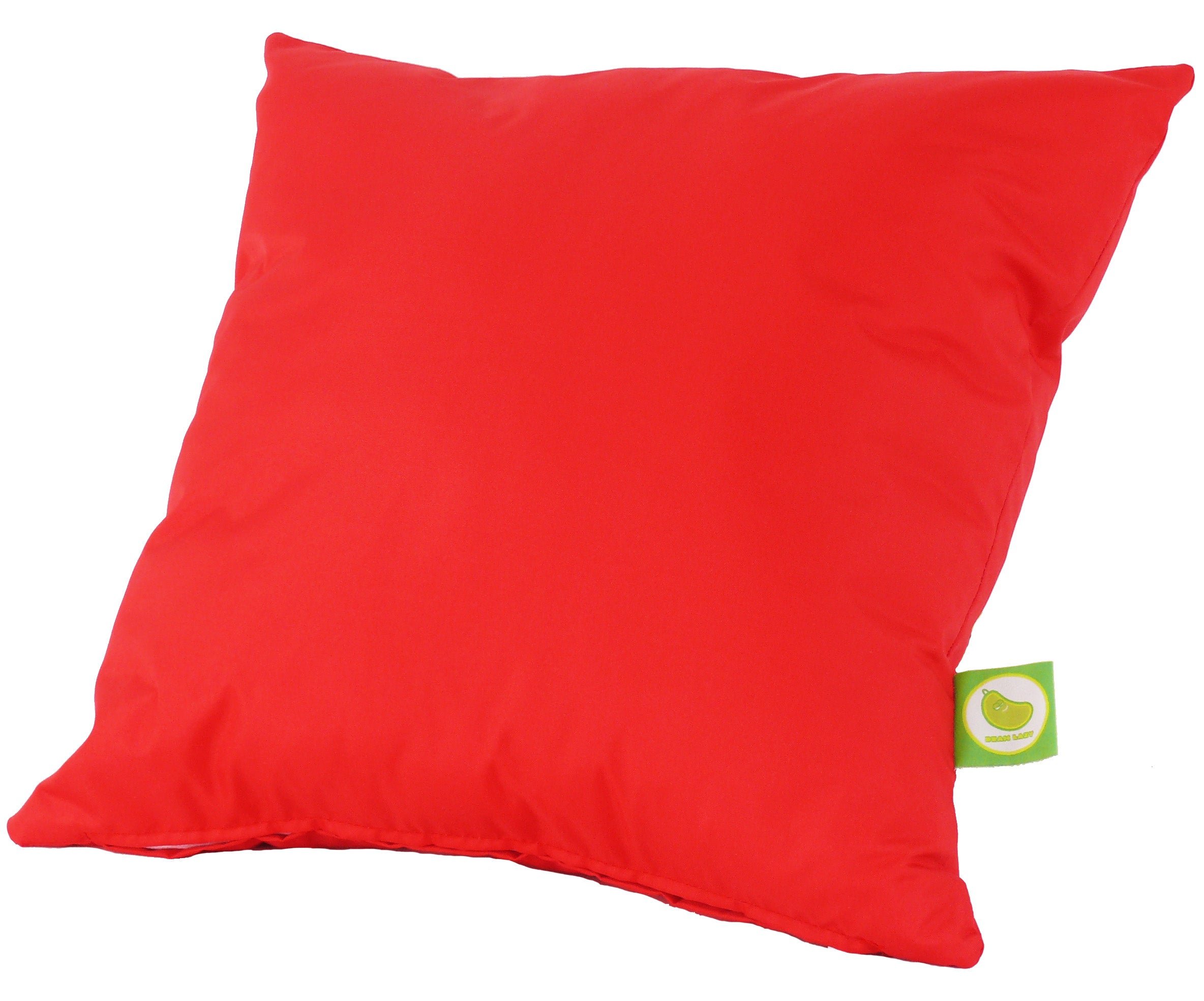 Bean Lazy Outdoor Garden Furniture Seat Scatter Cushion with Pad Red