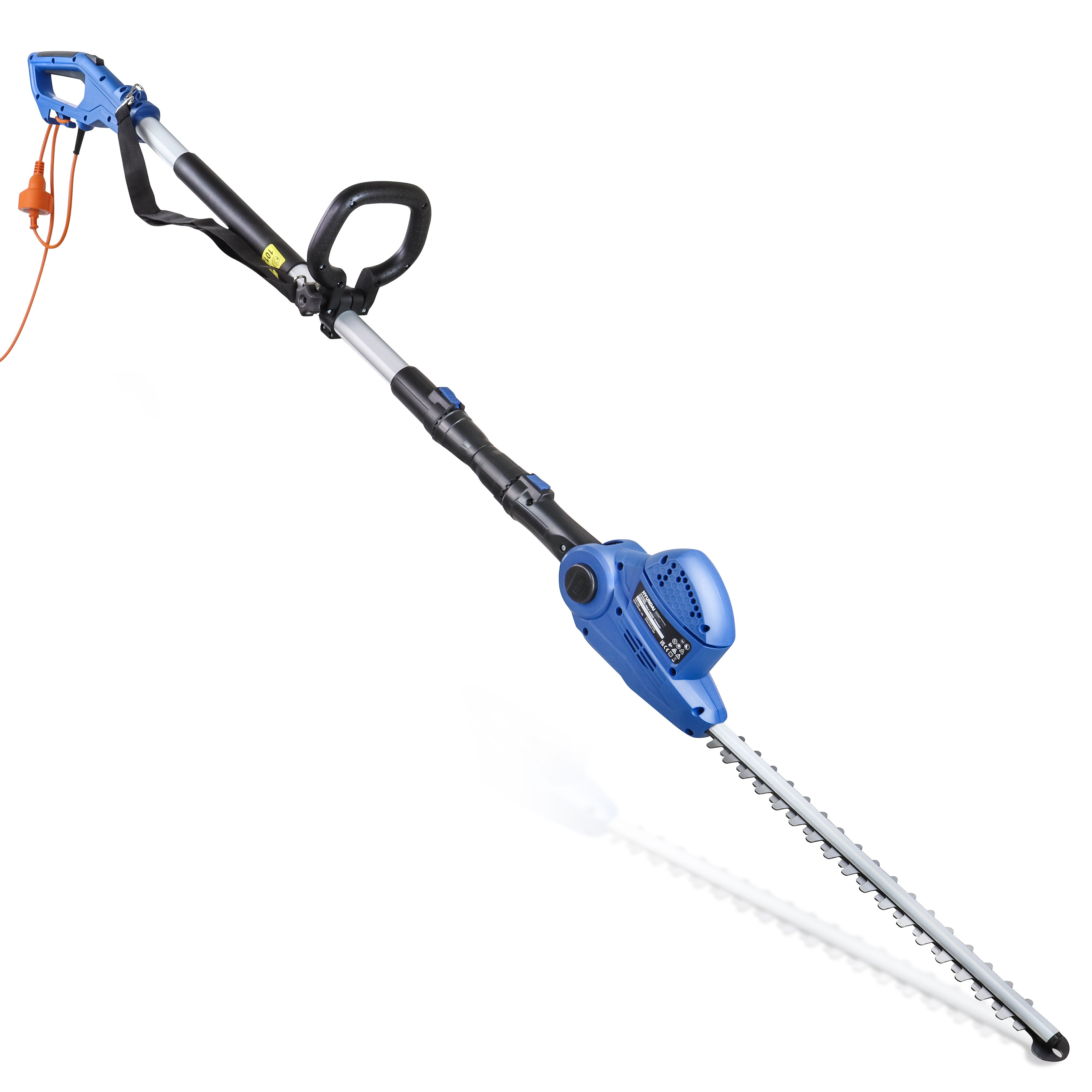 Hyundai 550W Corded Electric Pole Hedge Trimmer - 45cm