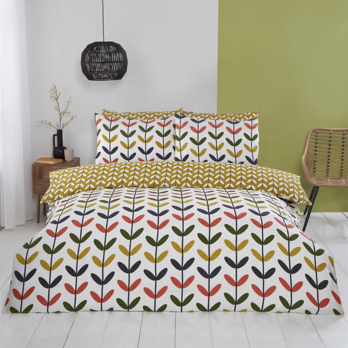 Rapport Jules Multicoloured Duvet Cover Set - Single
