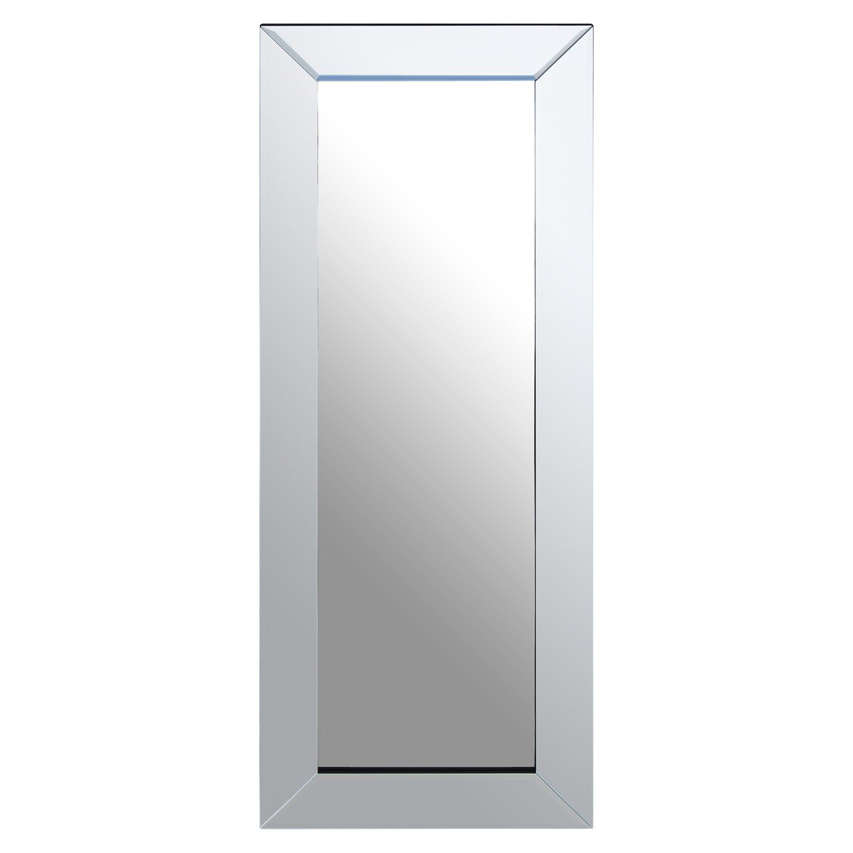 Orsina Sana Medium Rectangular Wall Mirror with Bevelled Frame – Clear