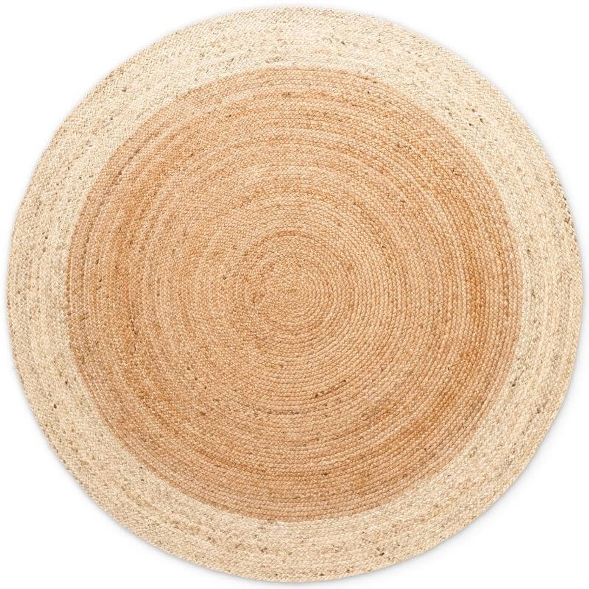 Hanse Home Cream Jutta Reversible Hand Woven Round Rug - 100cm