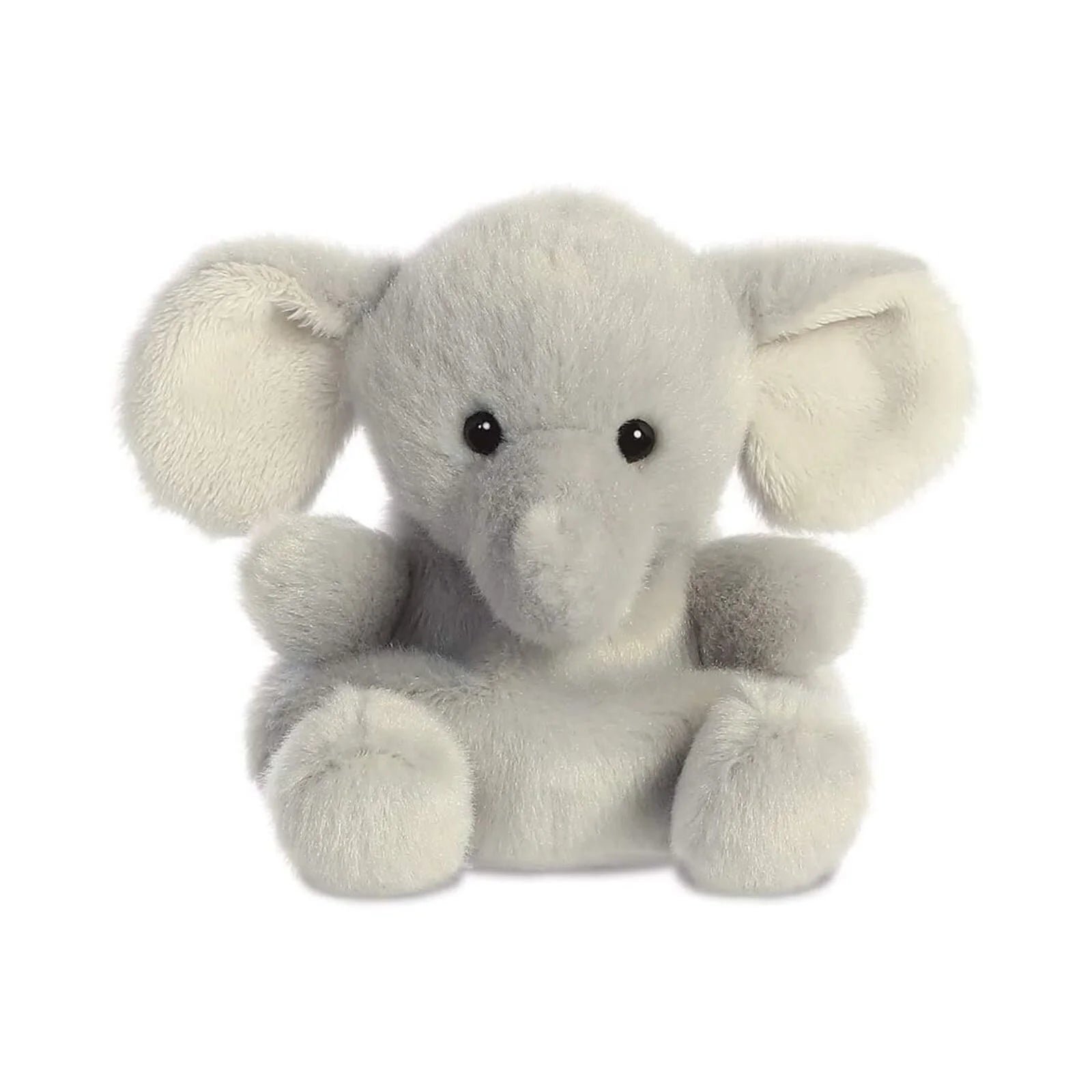 Palm Pals Stomps Elephant Soft Toy - Grey, 12cm