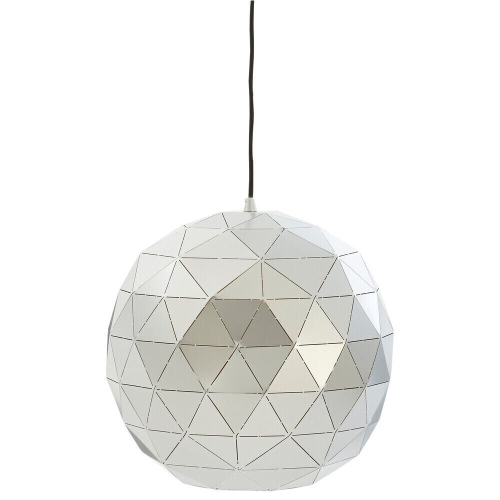 Orsina Mateo Small Geometric Pendant Light - Silver