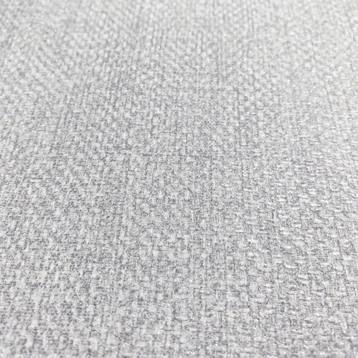 Muriva Venezia Textured Vinyl Wallpaper - Light Grey