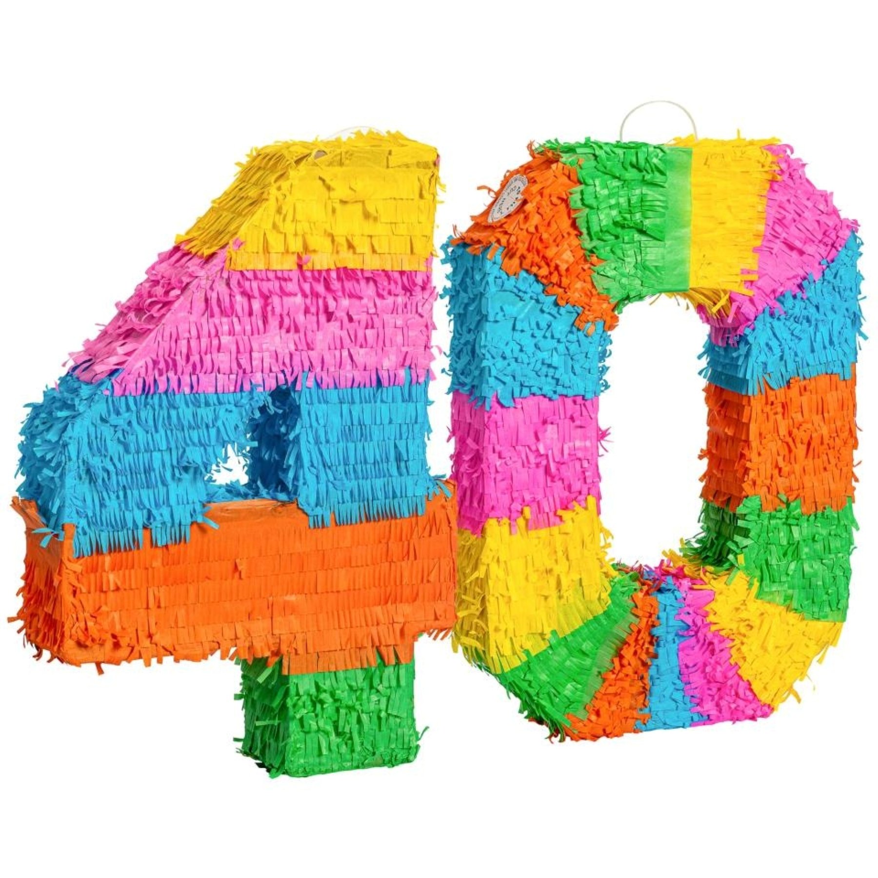 Fax Potato Fax Potato Pinata Set with Stick & Blindfold - 40th Birthday