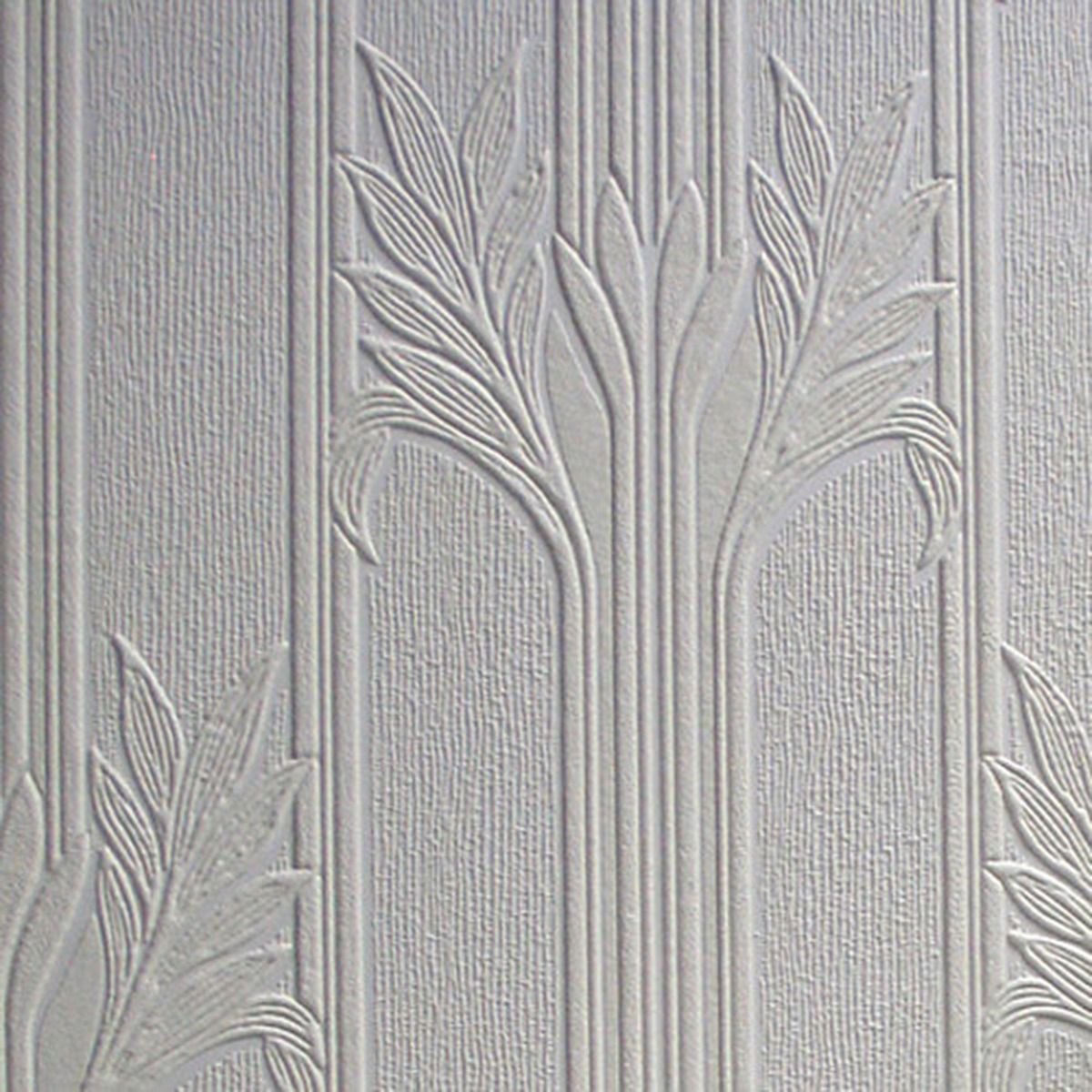 Anaglypta Luxury Textured Vinyl Wallpaper - White