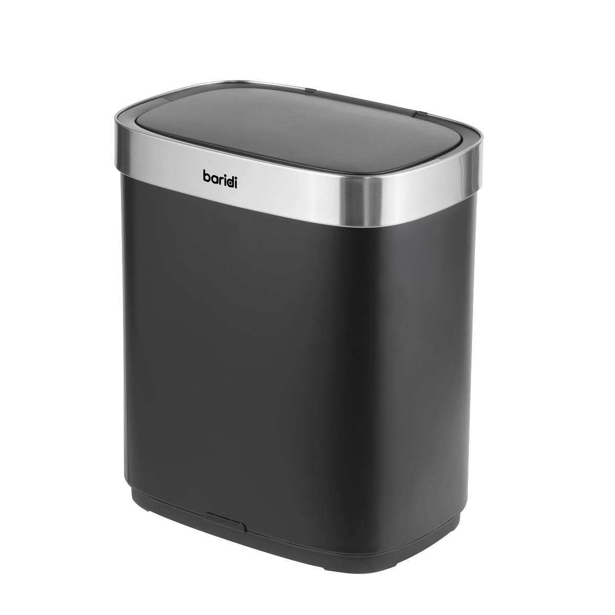 Baridi Sensor Bin 50L Capacity - Black