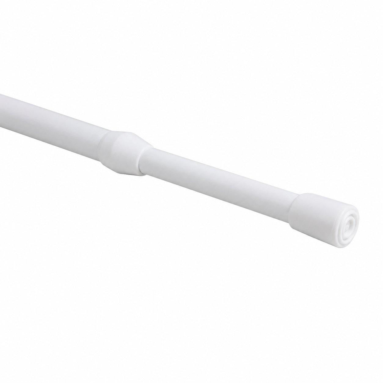 New Edge Blinds 10-13mm White No Drill Extendable Tension Road - 40cm - 60cm