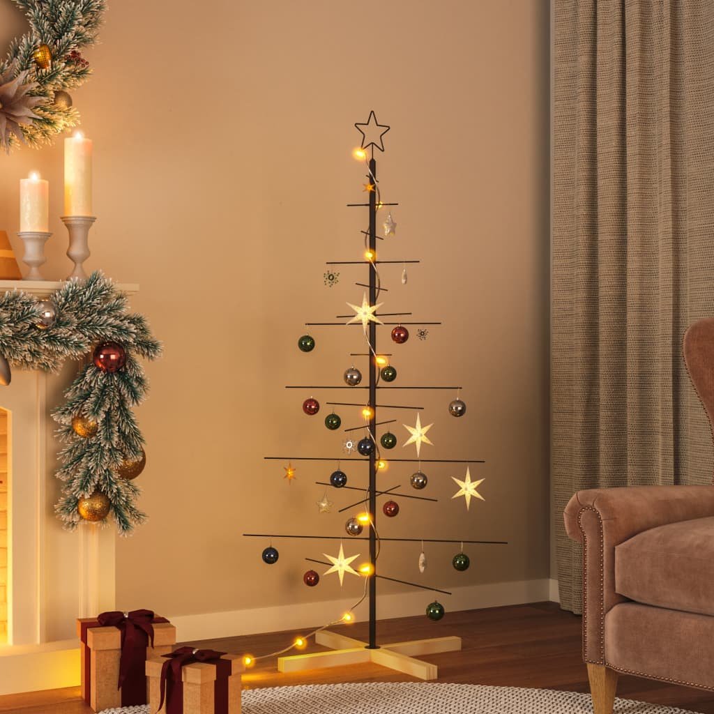 Walplus Artificial Christmas Tree - Black - 150 cm