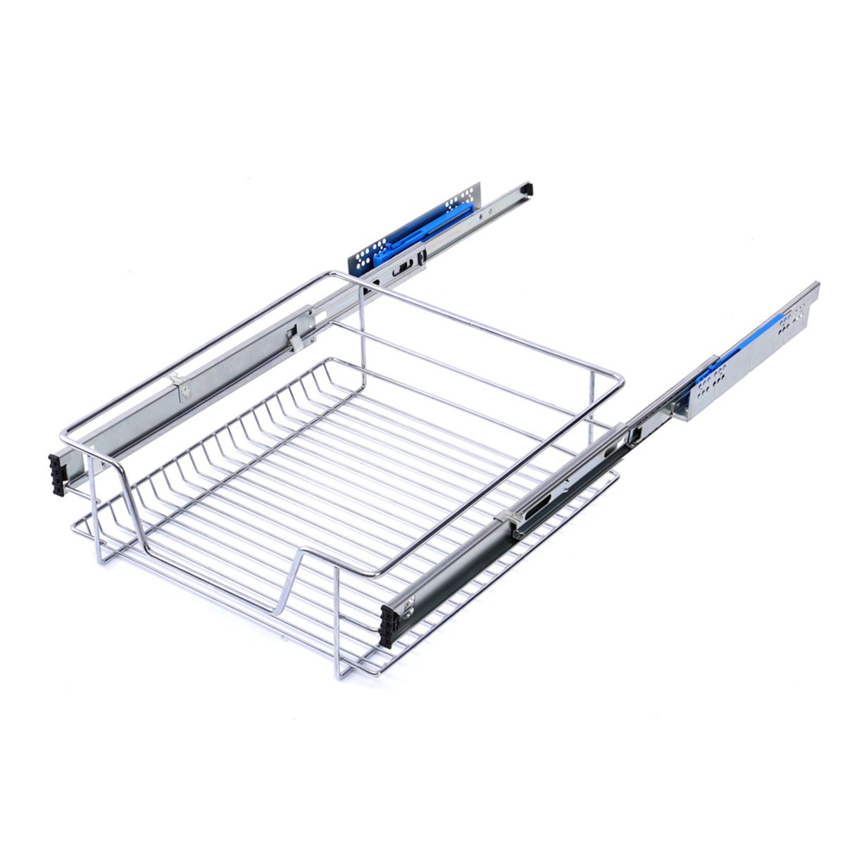 Living and Home Metal Sliding Kitchen Cabinet Wire Organiser
