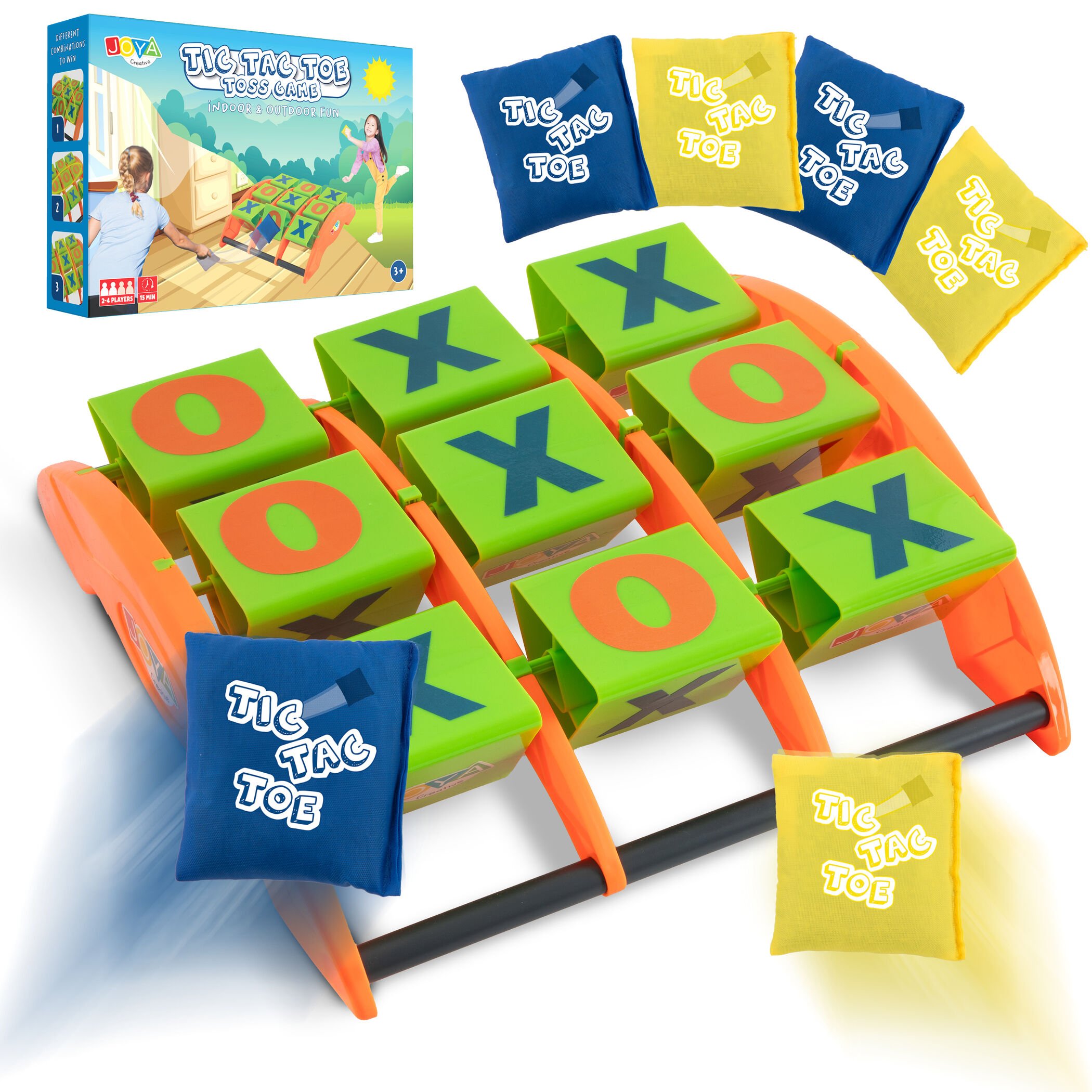 Totum Extra Large Tic Tac Toe Noughts & Crosses Game Indoor Outdoor Kids Toy