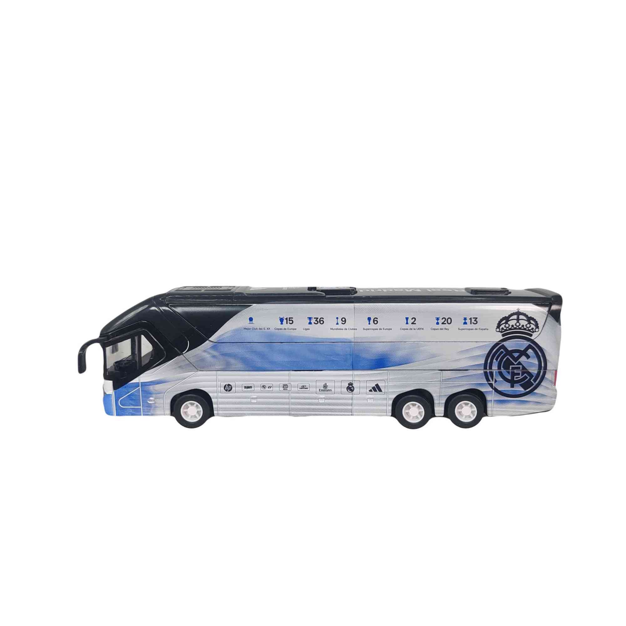 Banbo Toys Real Madrid Team Bus Model - White