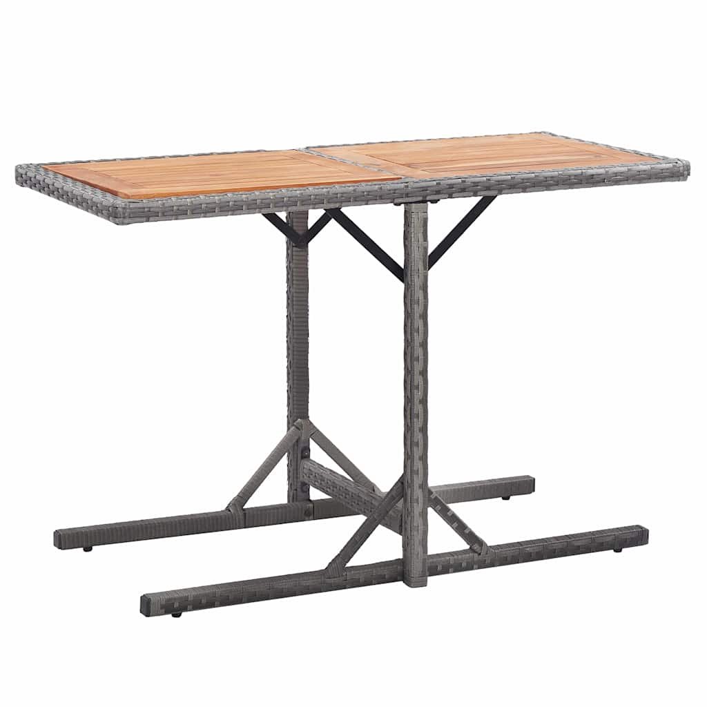 Walplus Outdoor Table - Anthracite - 110 x 53 x 72 cm