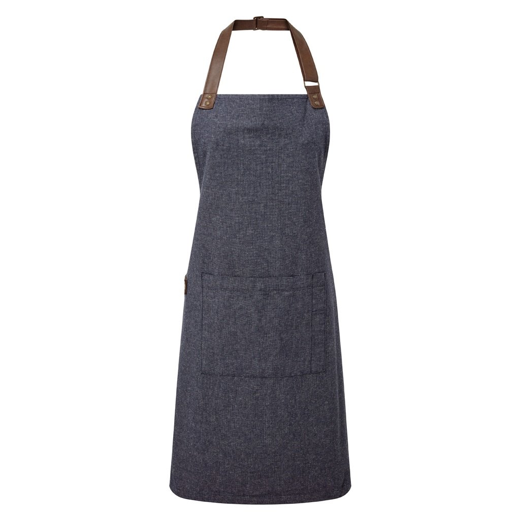 Premier Adults Unisex Annex Bib Apron - Navy