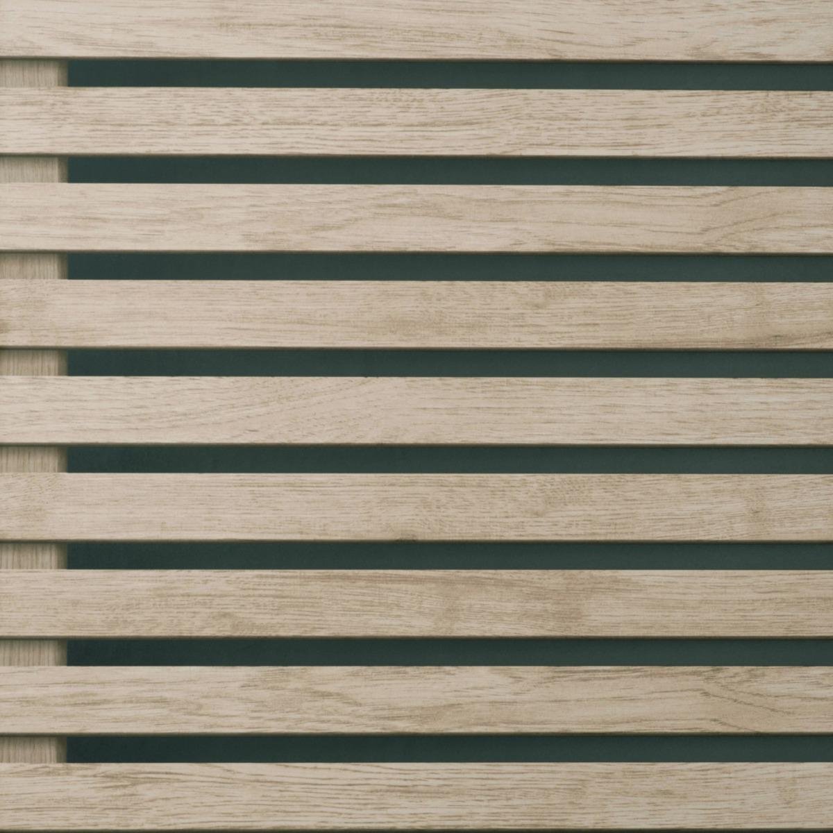 Fine Decor Wood Slats Wallpaper - Black