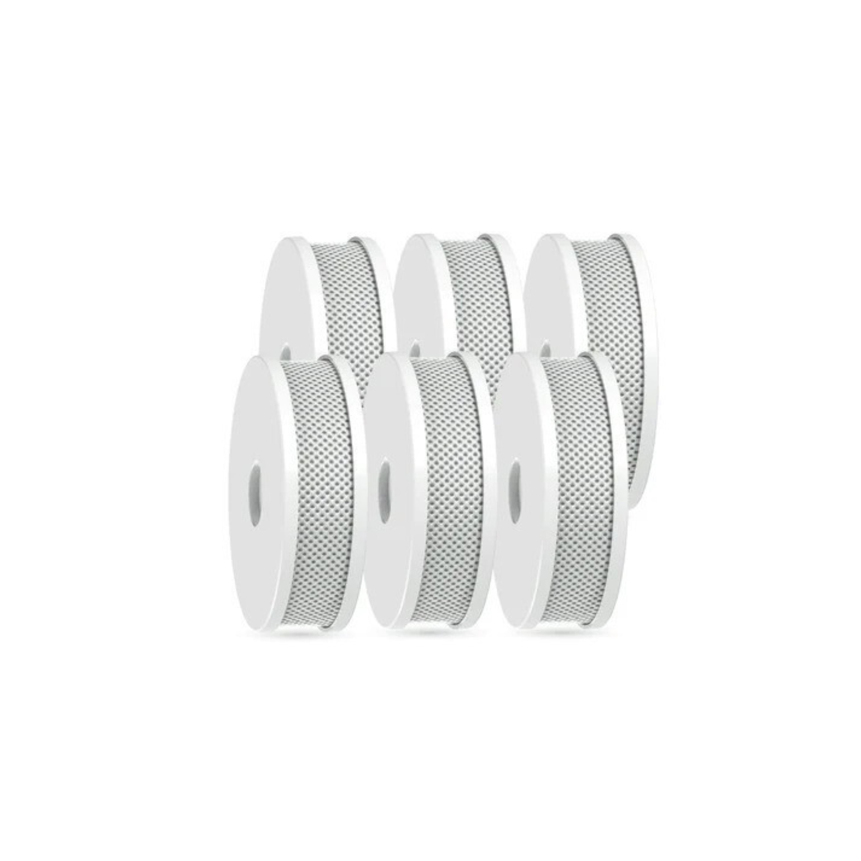 Tappwater Pack of 6 EcoPro Compact Water Filter refills - White