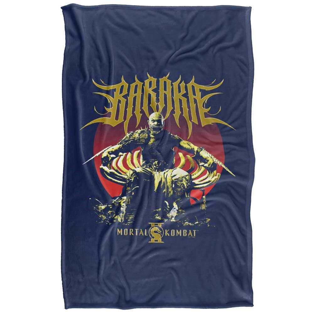 Mortal Kombat 2 Baraka Throne Blanket - 152cm x 127cm