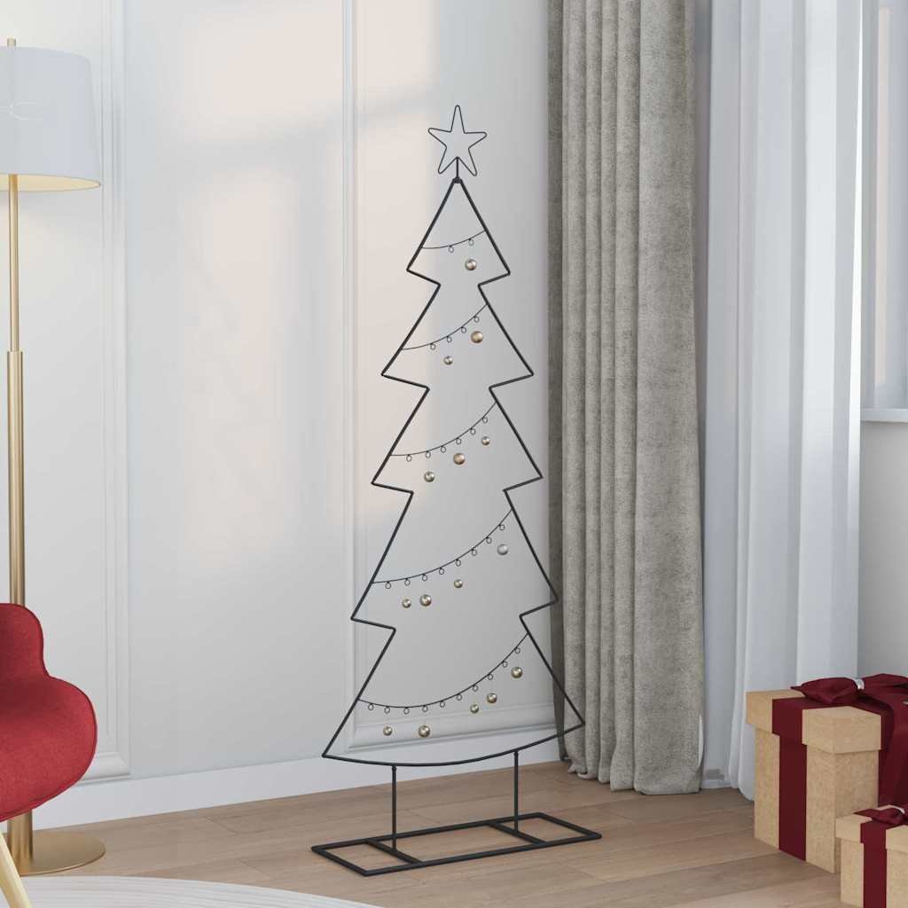 Walplus Artificial Christmas Tree Indoor Use - Black - 150 cm