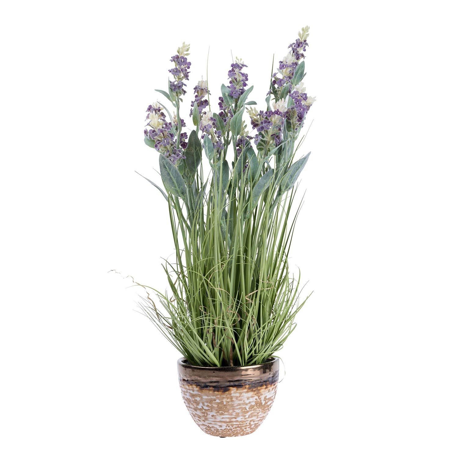 Homescapes Handcrafted Artificial Lavender Plant 66 cm - Purple