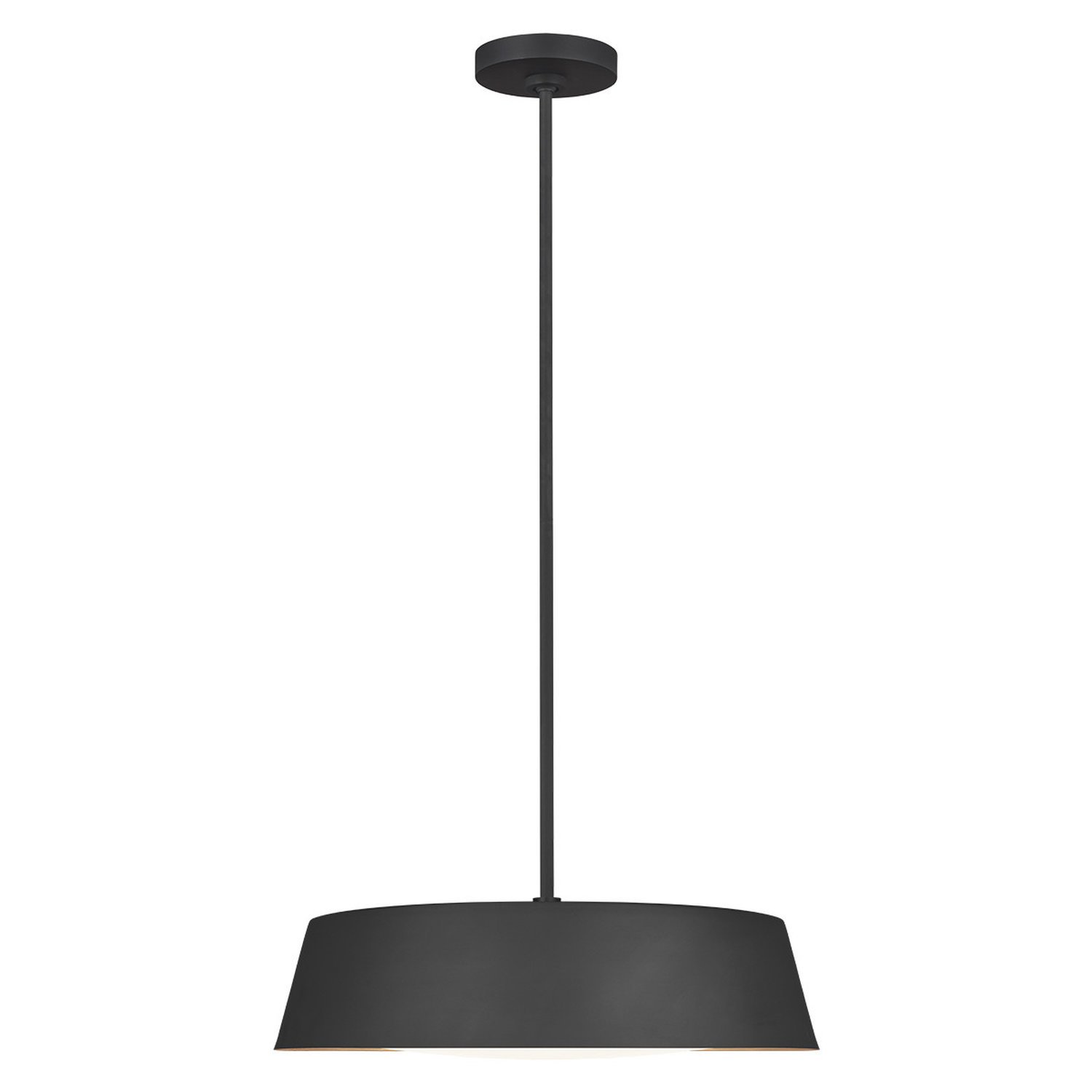 Elstead Asher 5 Arm Pendant Light - Midnight Black