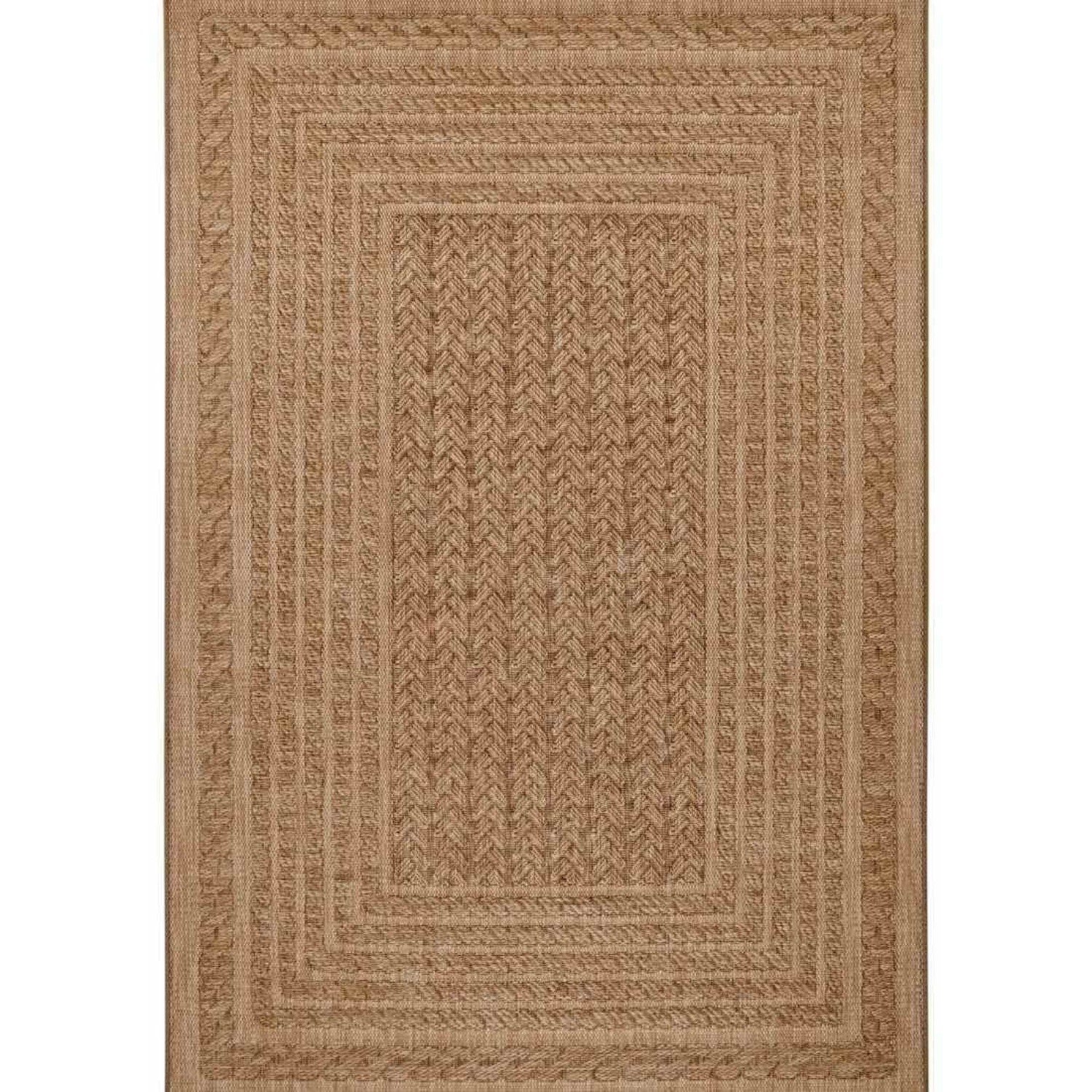 Hanse Home Beige Indoor Outdoor Limonero Sisal Look Rectangular Rug - 80 x 150cm