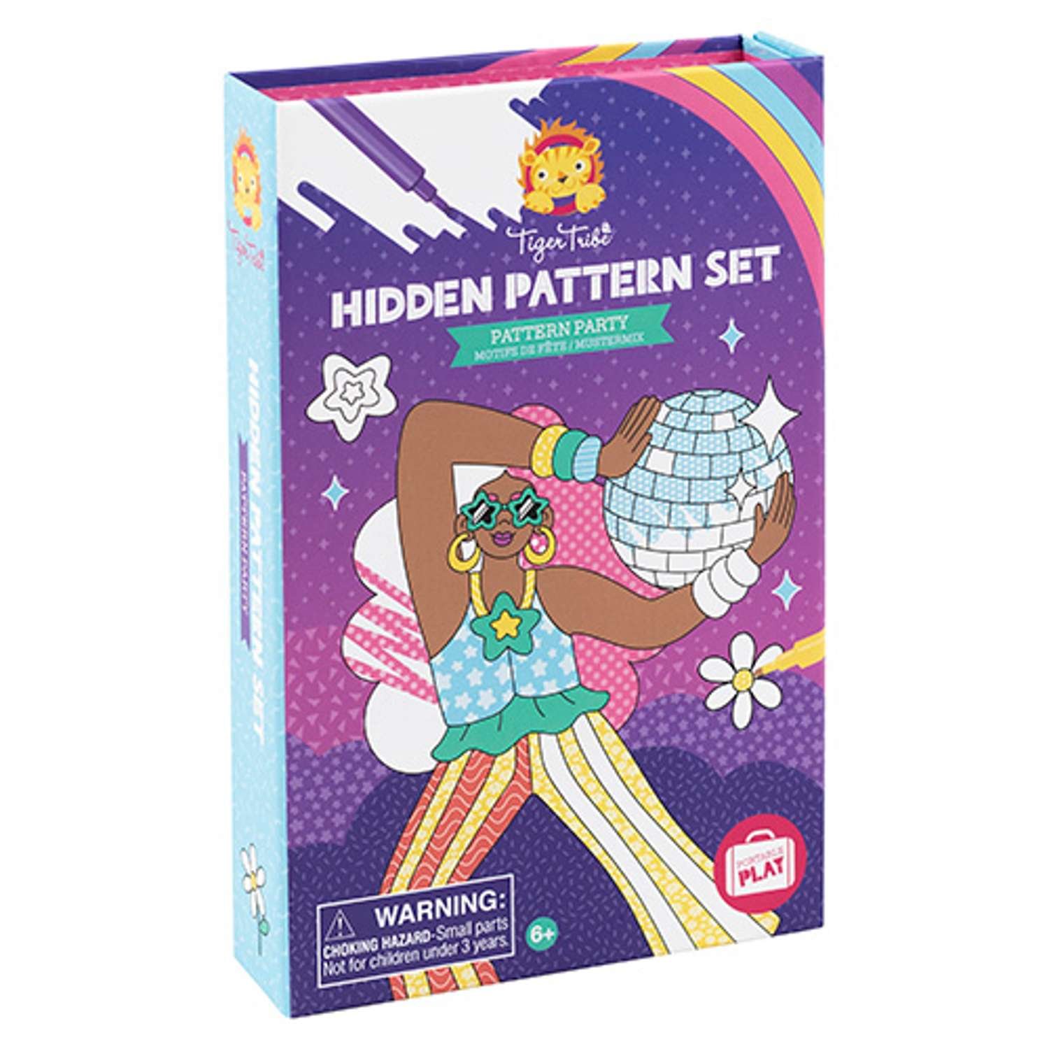 Tiger Tribe Hidden Pattern - Pattern Party 6 Years +