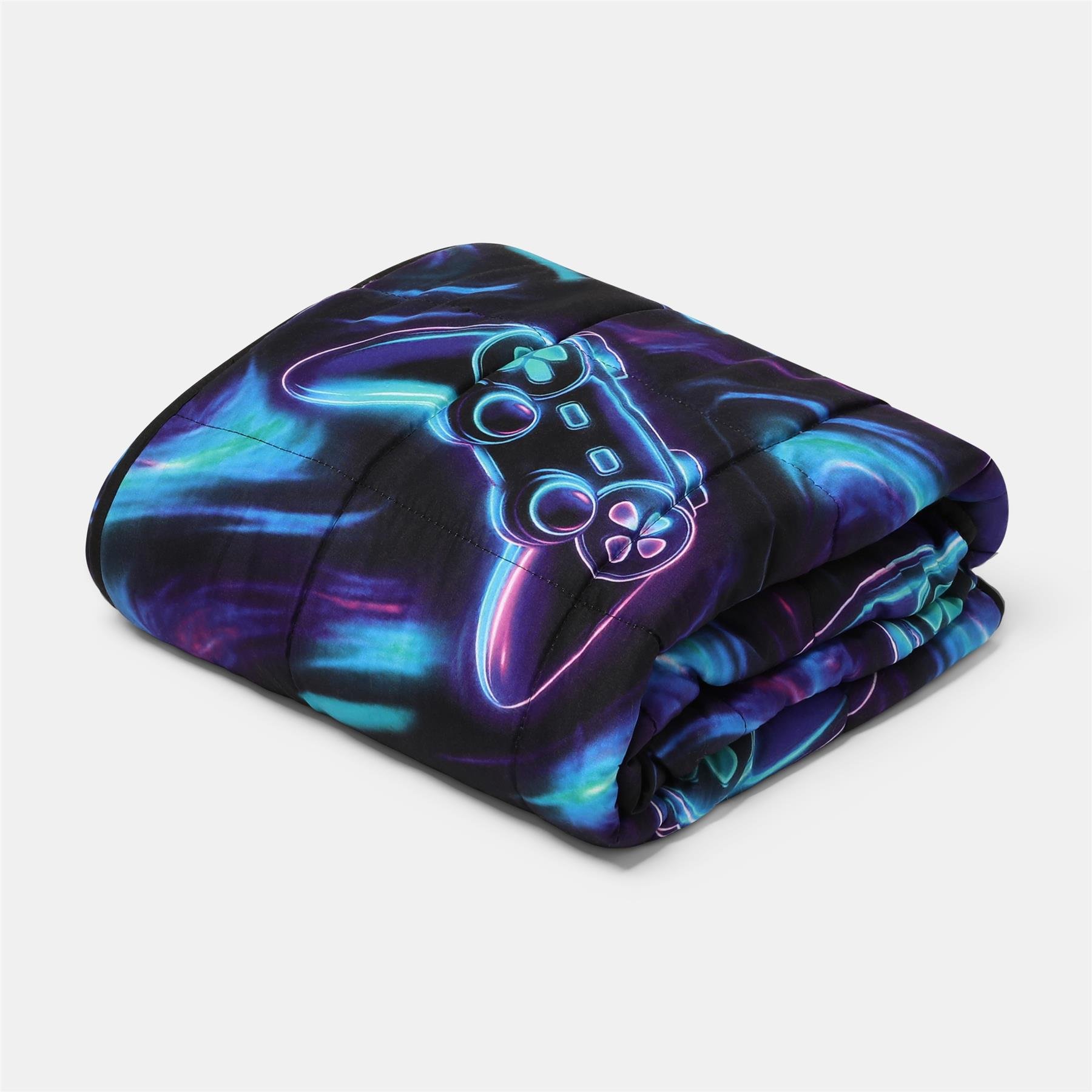 OHS Kids Football Print 3kg Weighted Blanket - 100x150cm - Multi