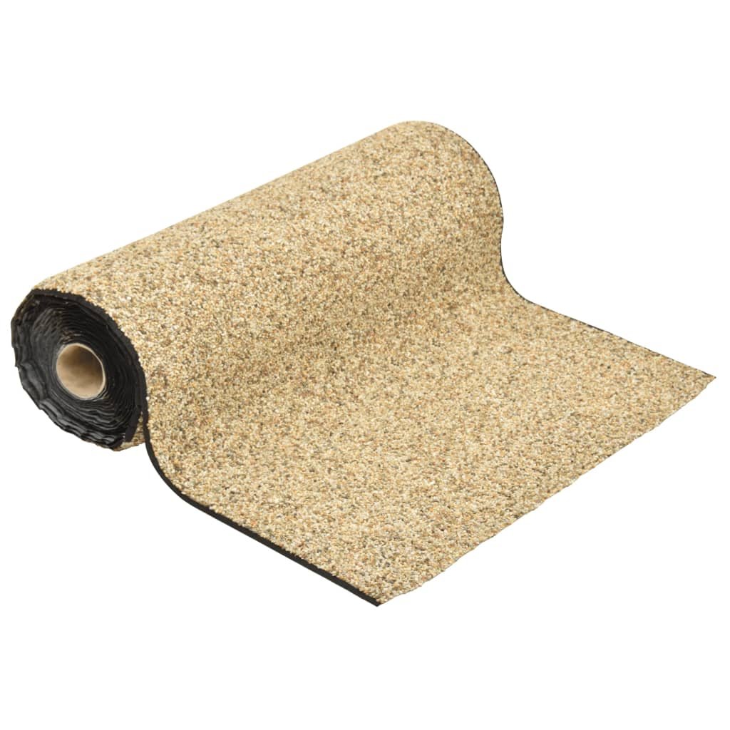 Walplus Polypropylene Stone Liner - Natural Sand - 200 x 60 cm