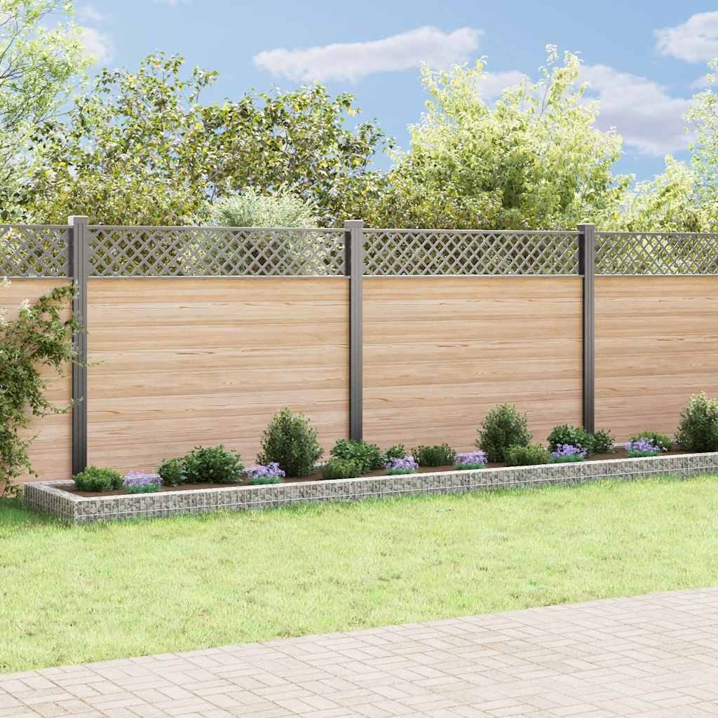 Walplus Galvanised Steel Gabion Raised Bed - Silver - 800 x 100 x 20 cm