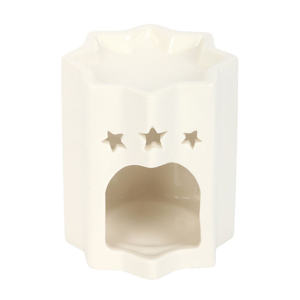 Something Different Star Oil Burner - White